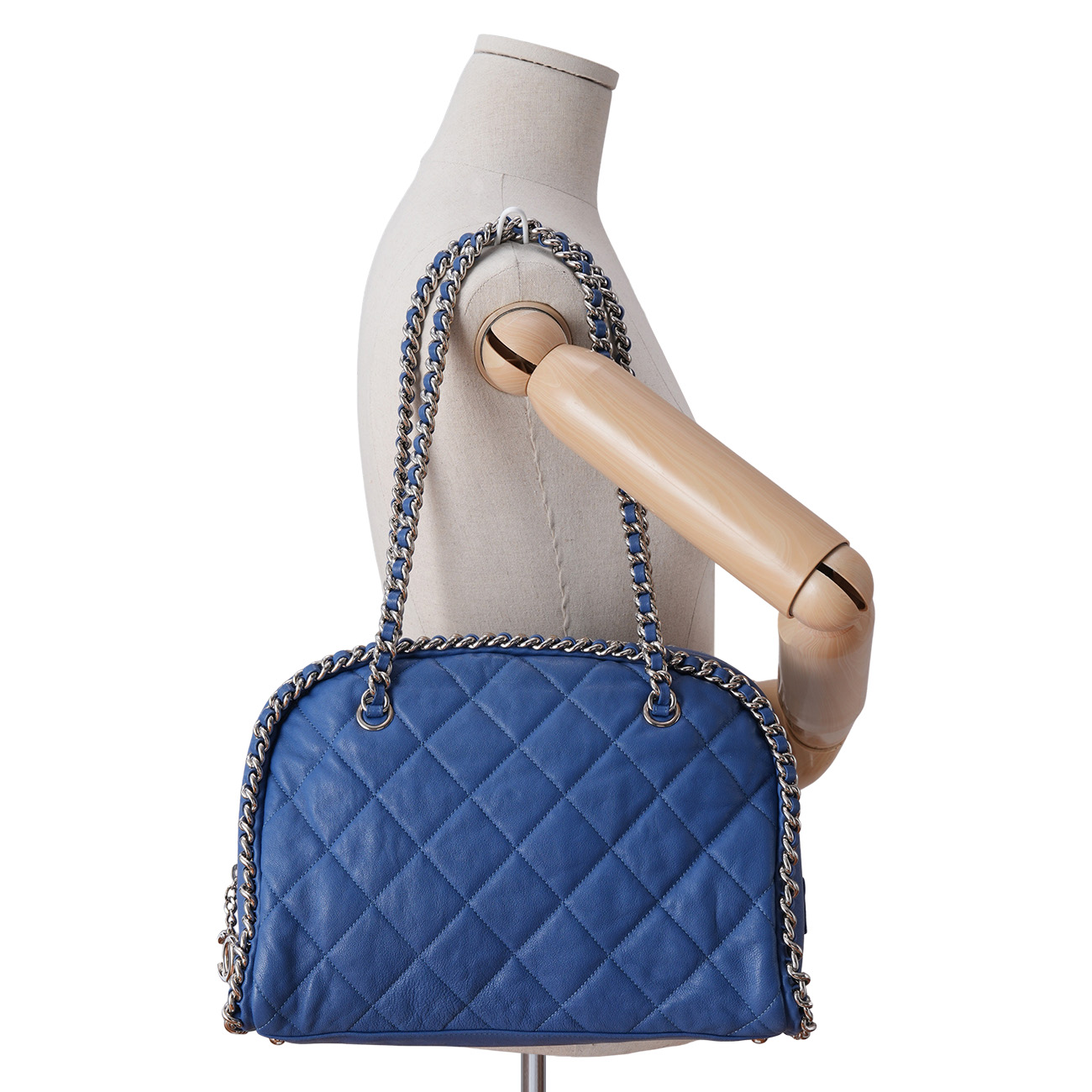 CHANEL(USED)샤넬 시즌 체인 볼링백