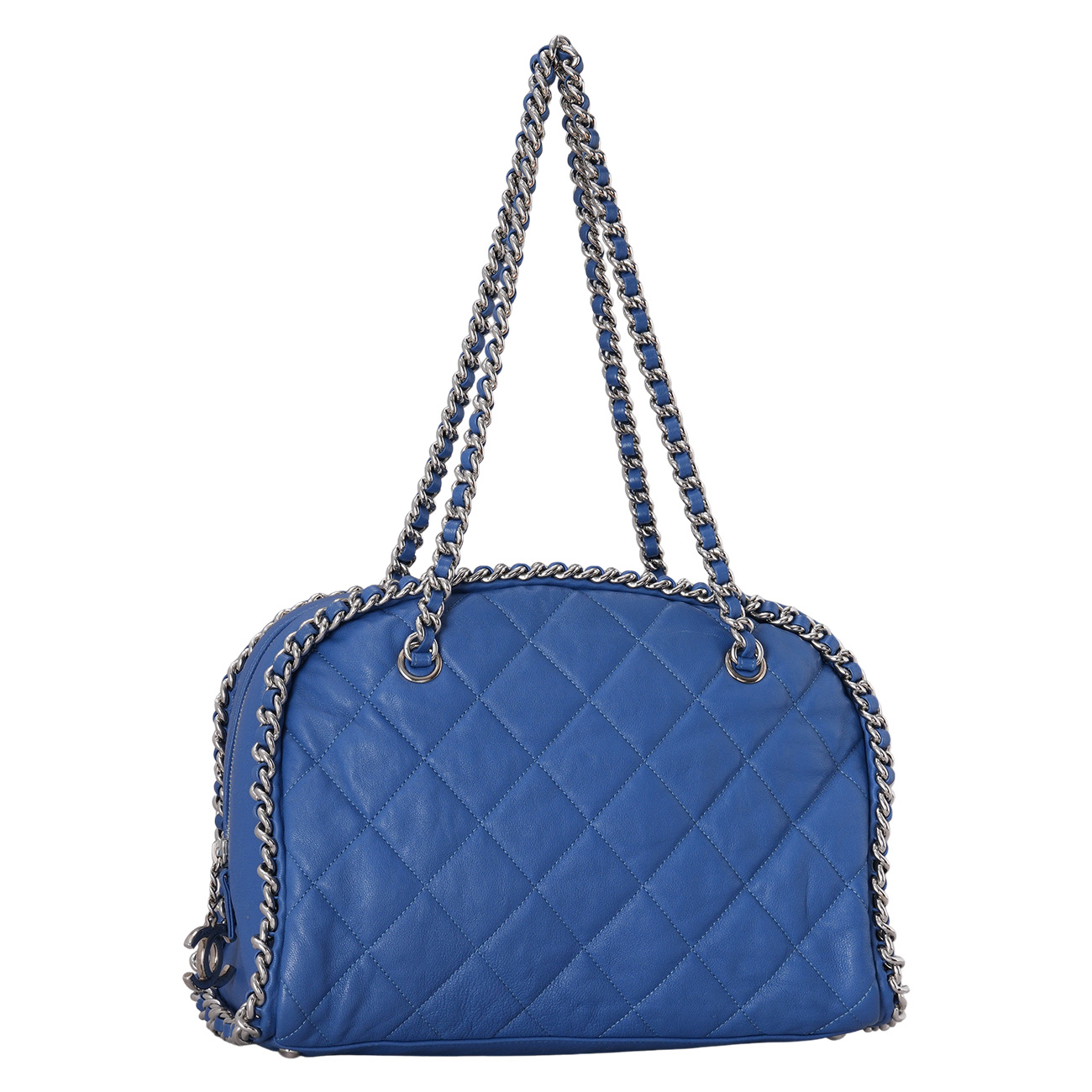 CHANEL(USED)샤넬 시즌 체인 볼링백