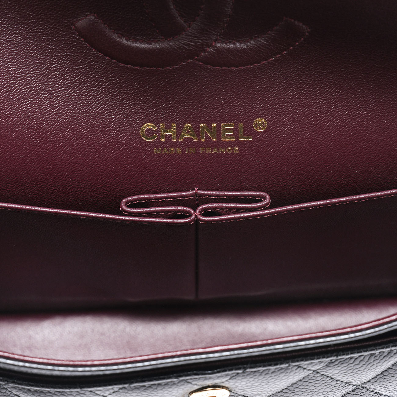 CHANEL(USED)샤넬 캐비어 클래식 미듐 플랩백