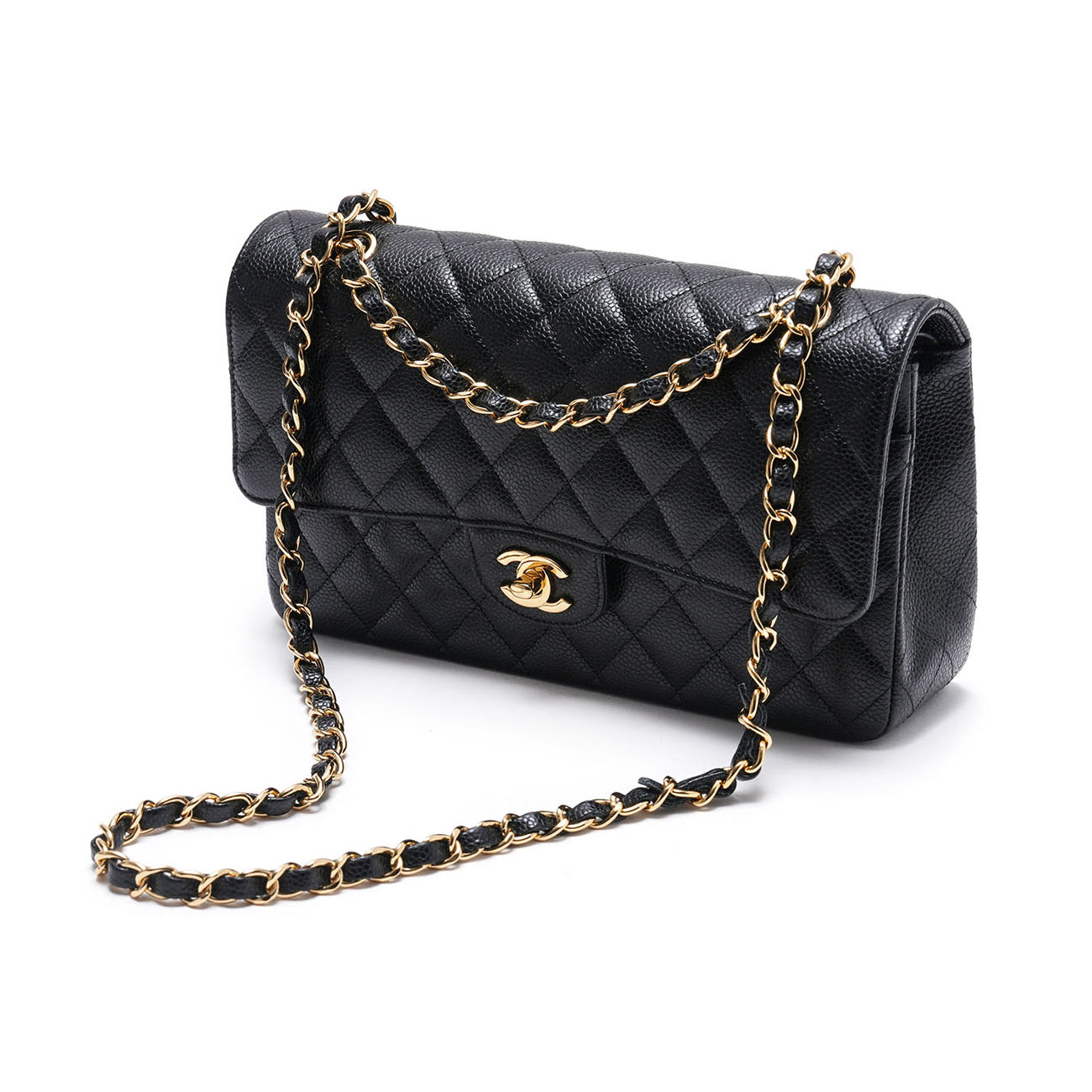 CHANEL(USED)샤넬 캐비어 클래식 미듐 플랩백