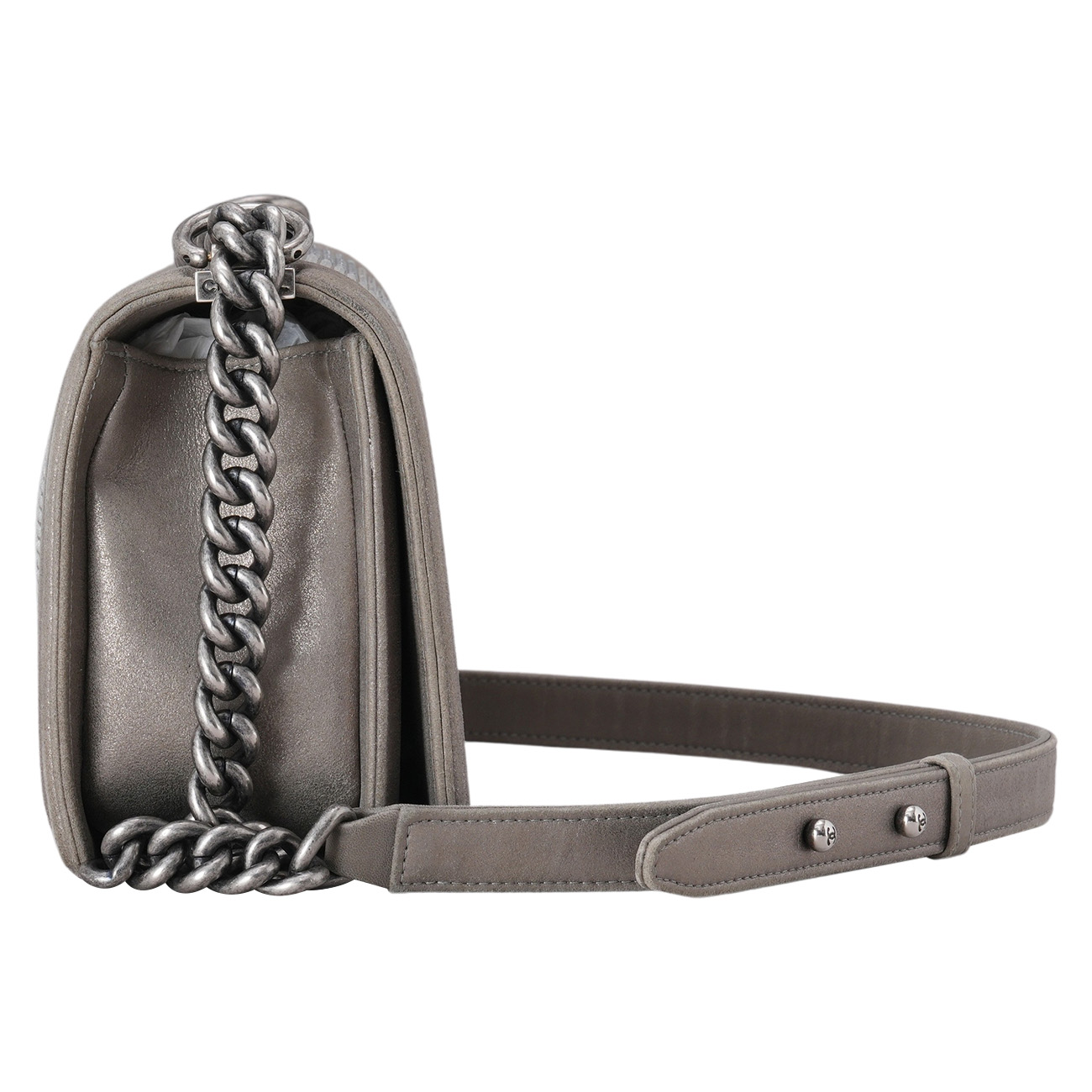 CHANEL(USED)샤넬 시즌 보이샤넬 미듐 플랩백