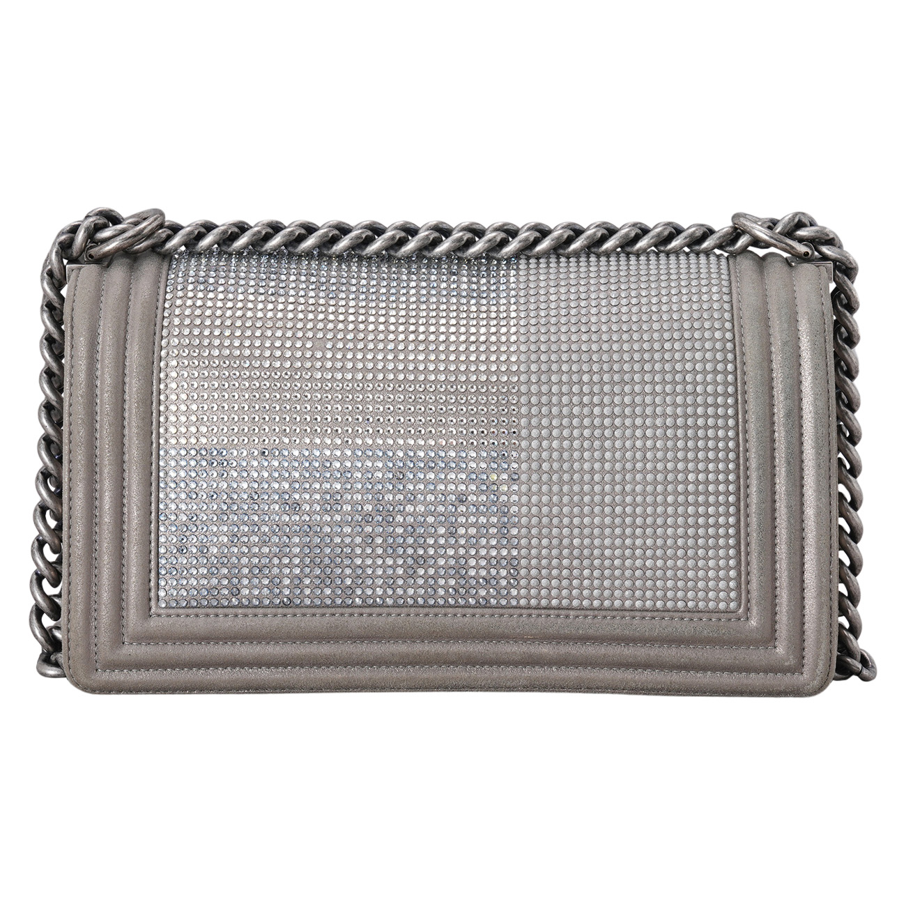 CHANEL(USED)샤넬 시즌 보이샤넬 미듐 플랩백