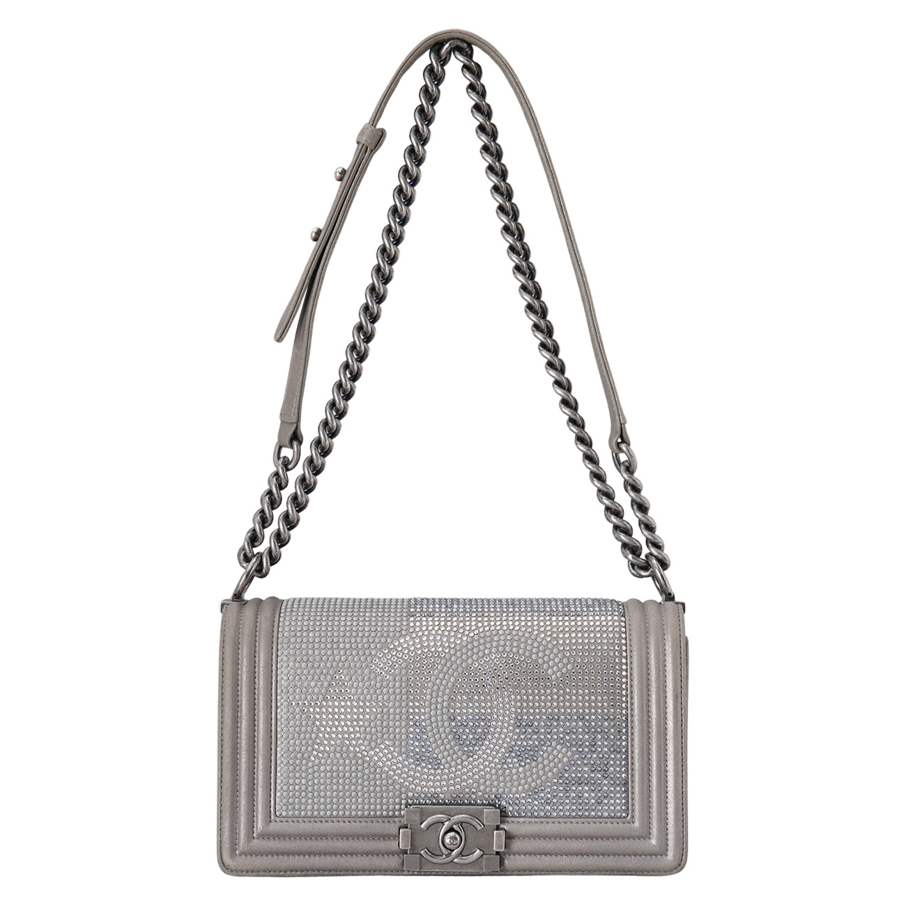 CHANEL(USED)샤넬 시즌 보이샤넬 미듐 플랩백