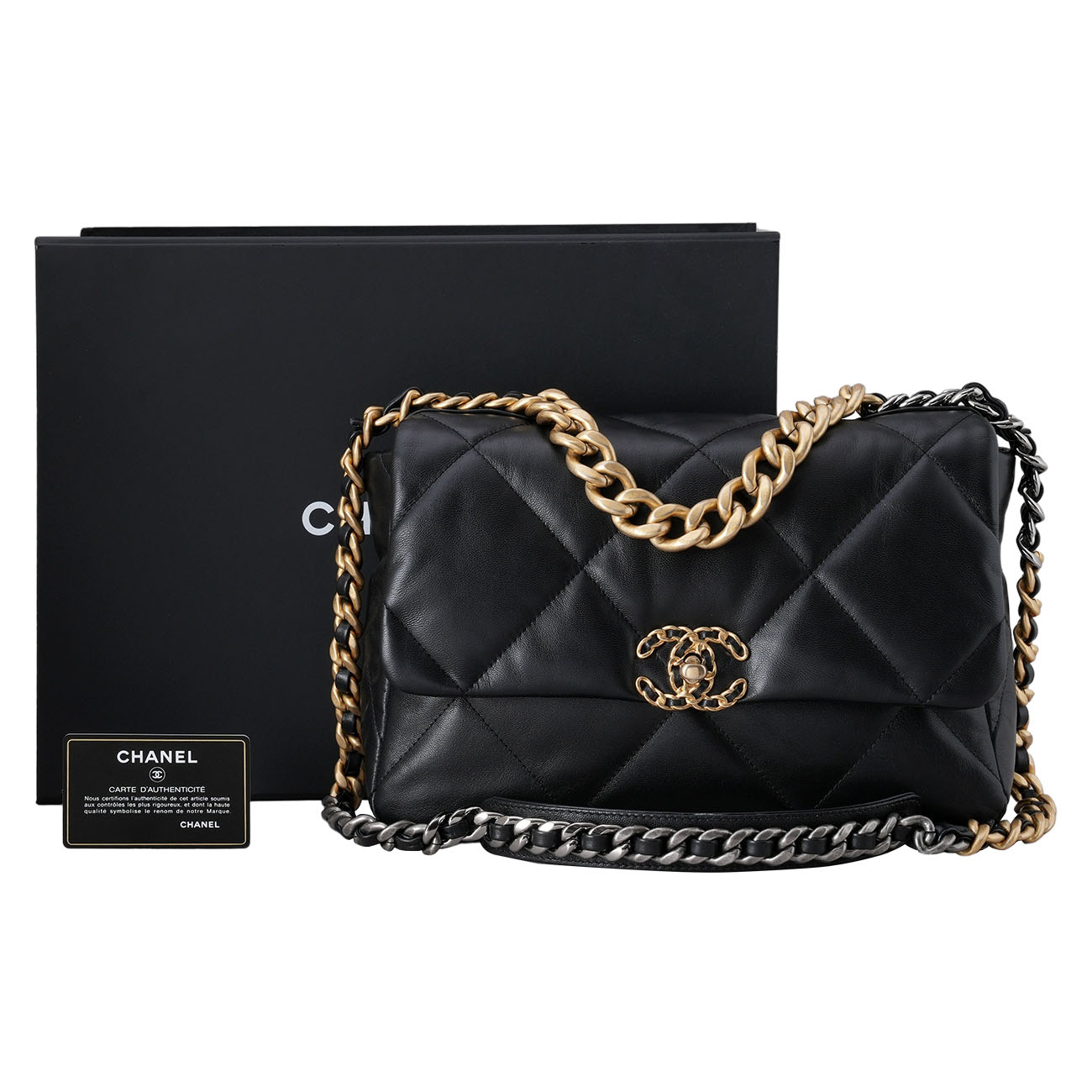 CHANEL(USED)샤넬 19 라지 백