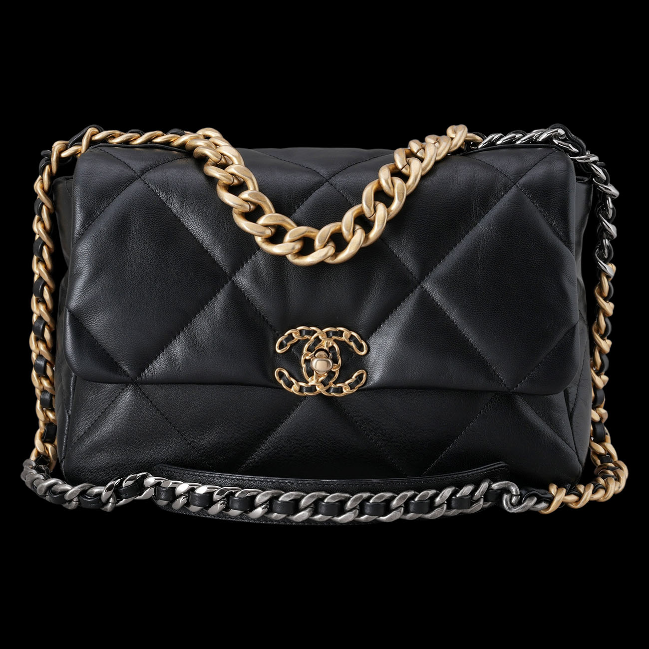 CHANEL(USED)샤넬 19 라지 백