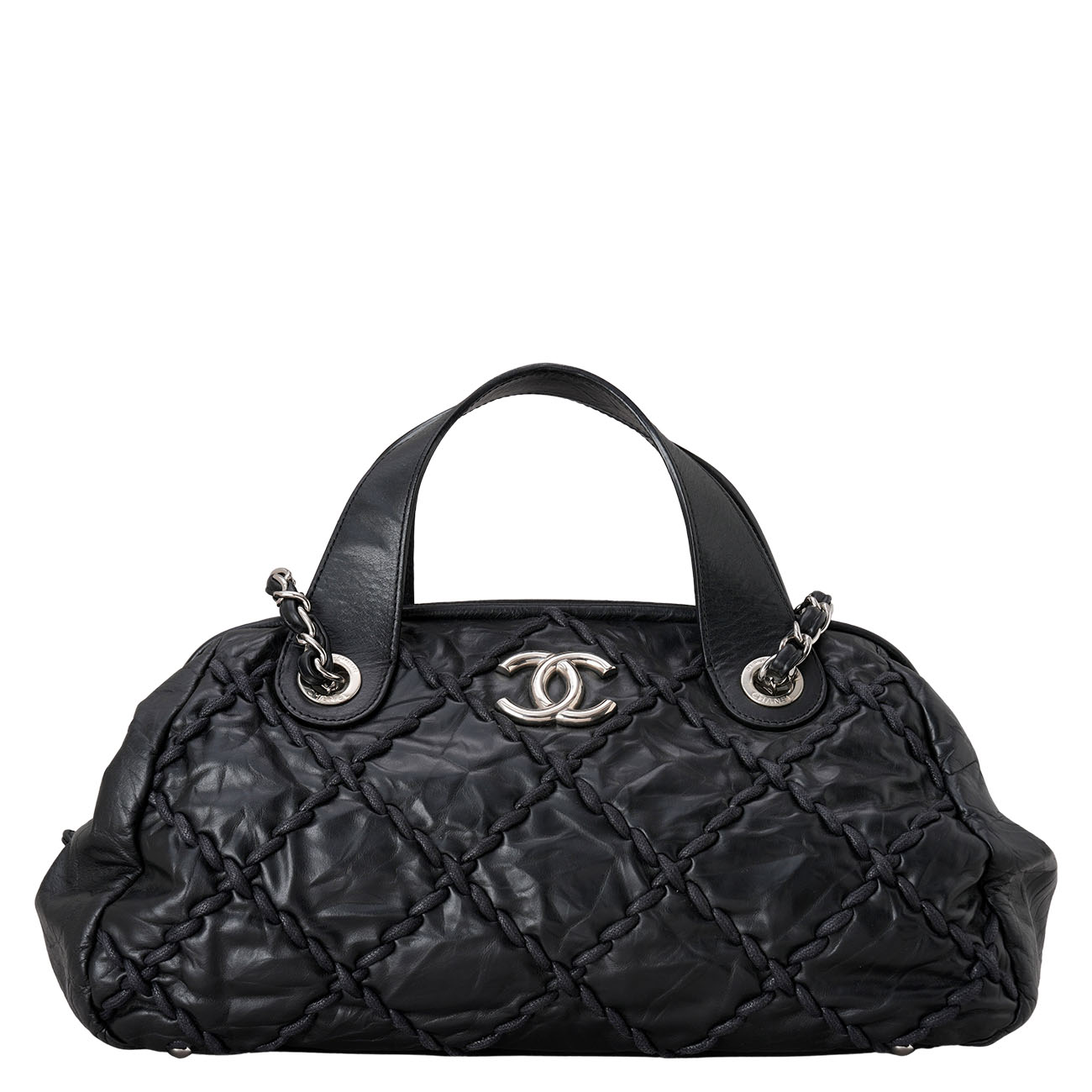 CHANEL(USED)샤넬 시즌 스티치 토트겸 숄더백