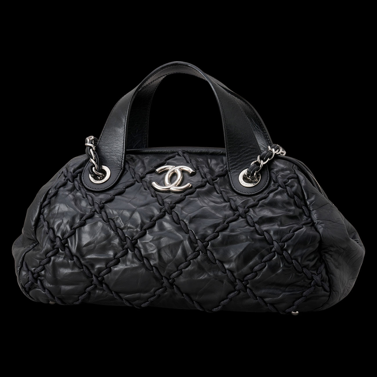 CHANEL(USED)샤넬 시즌 스티치 토트겸 숄더백
