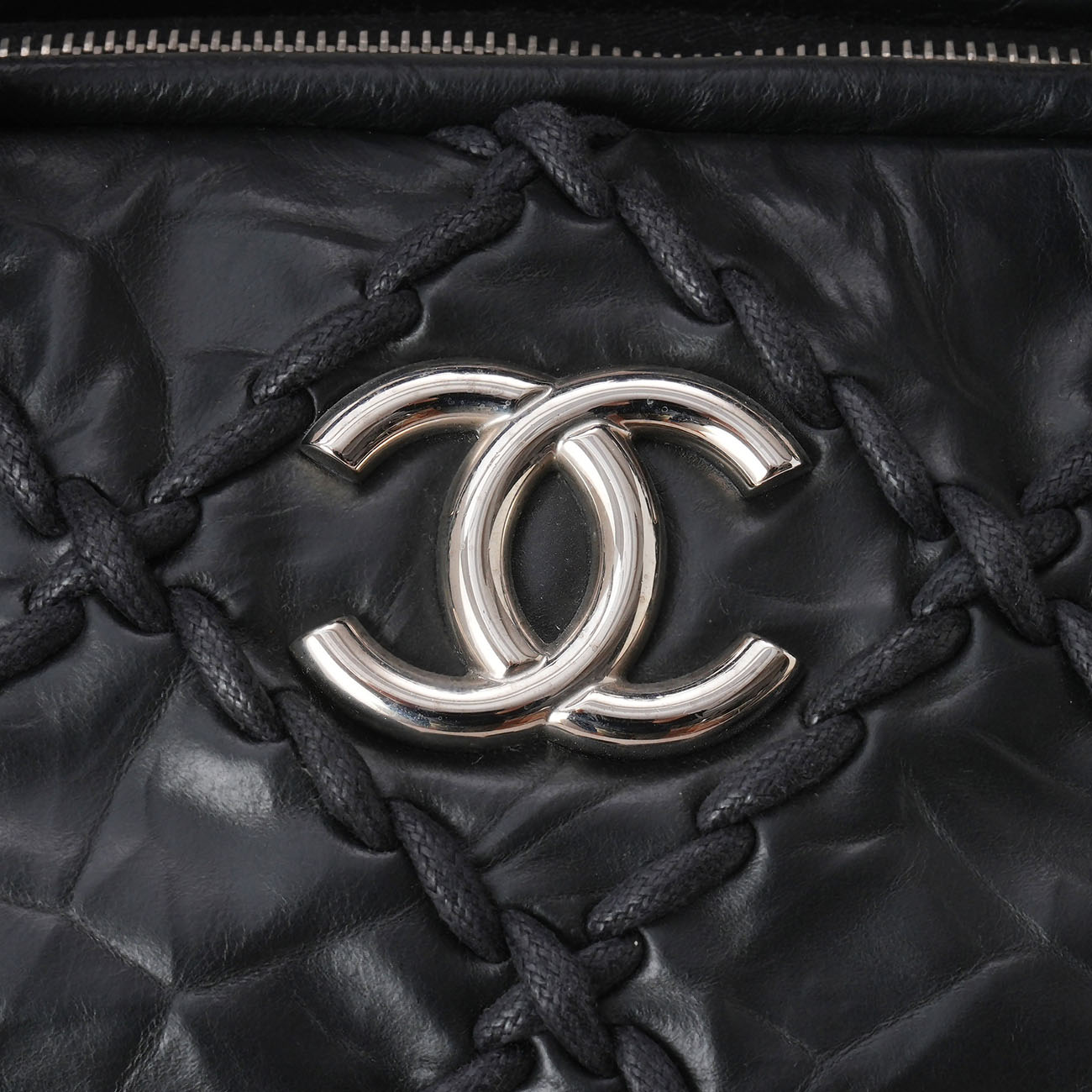 CHANEL(USED)샤넬 시즌 스티치 토트겸 숄더백