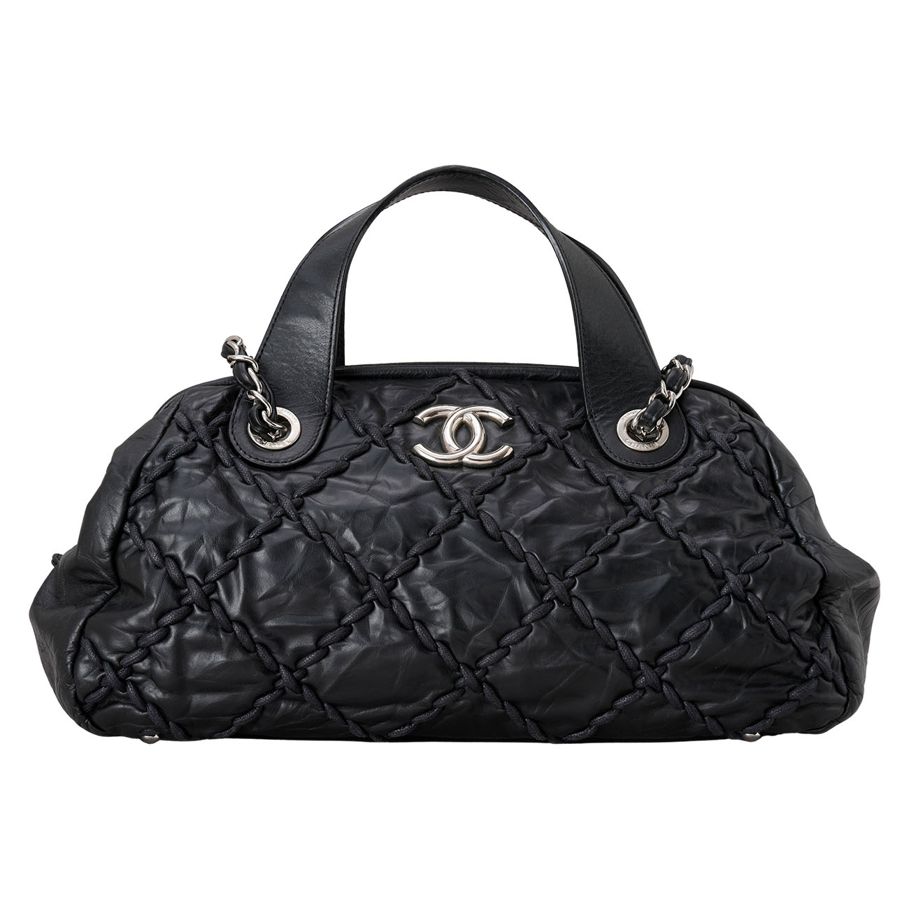 CHANEL(USED)샤넬 시즌 스티치 토트겸 숄더백