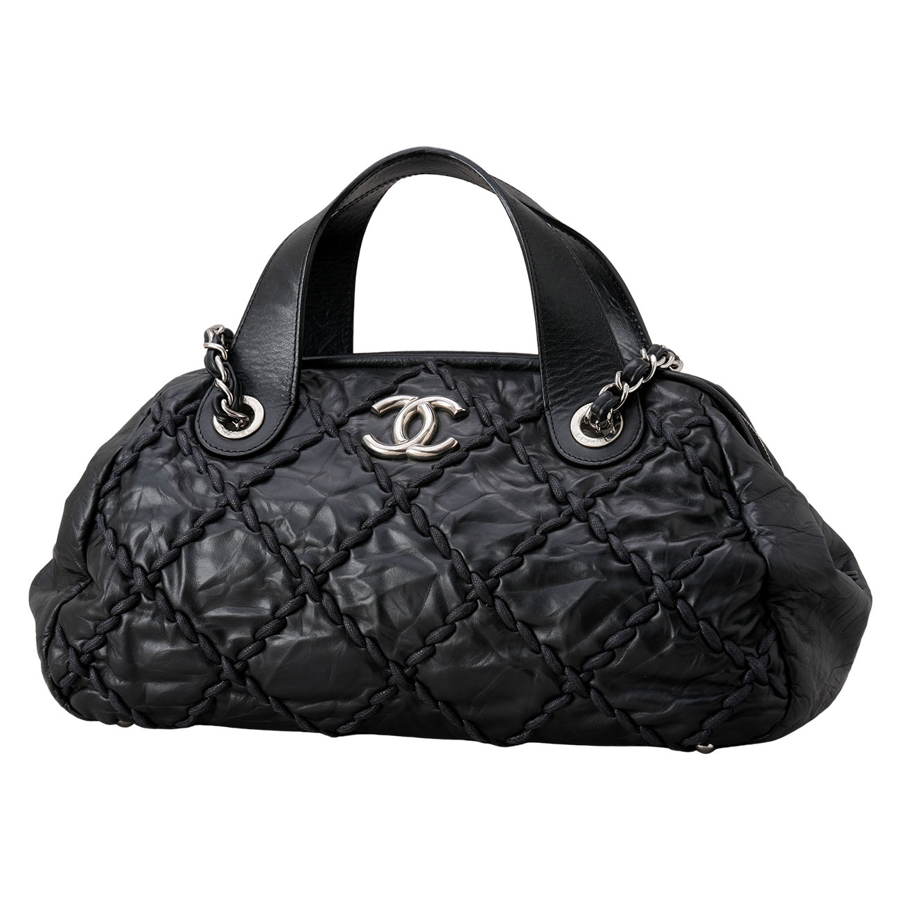 CHANEL(USED)샤넬 시즌 스티치 토트겸 숄더백