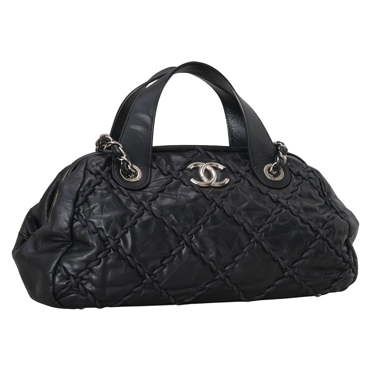 CHANEL(USED)샤넬 시즌 스티치 토트겸 숄더백