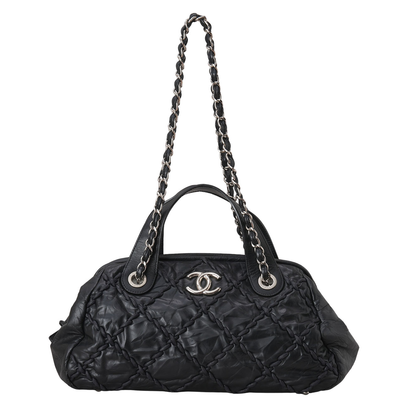 CHANEL(USED)샤넬 시즌 스티치 토트겸 숄더백