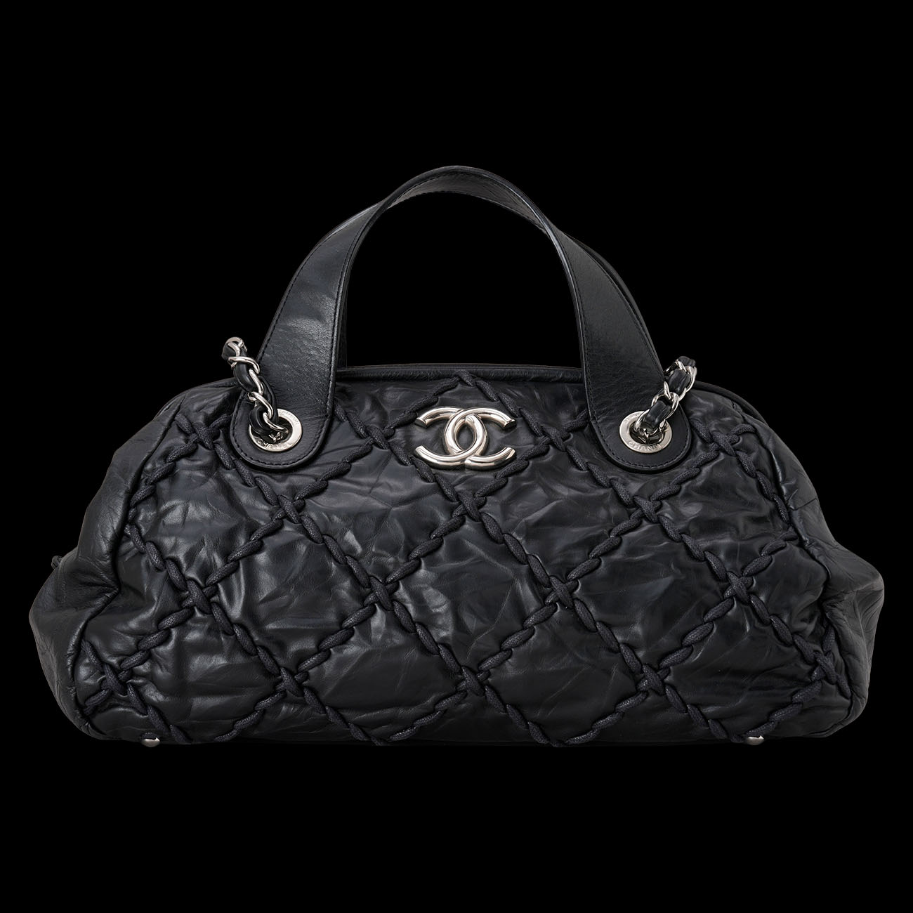 CHANEL(USED)샤넬 시즌 스티치 토트겸 숄더백