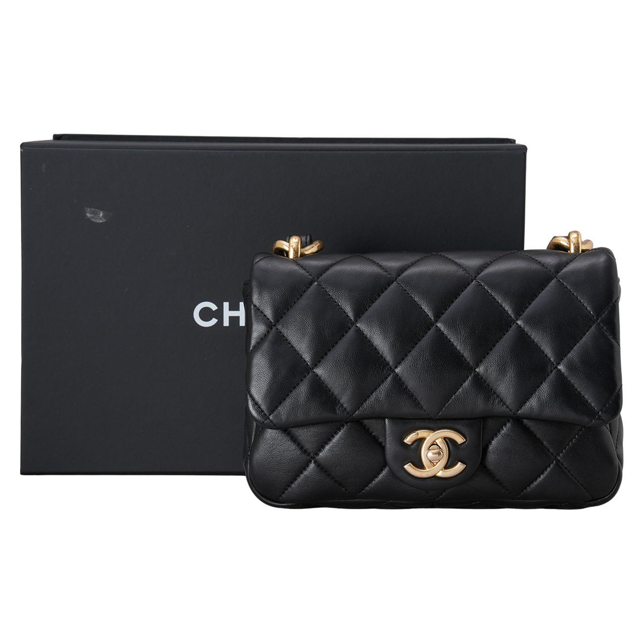 CHANEL(USED)샤넬 시즌 미니 체인 플랩백