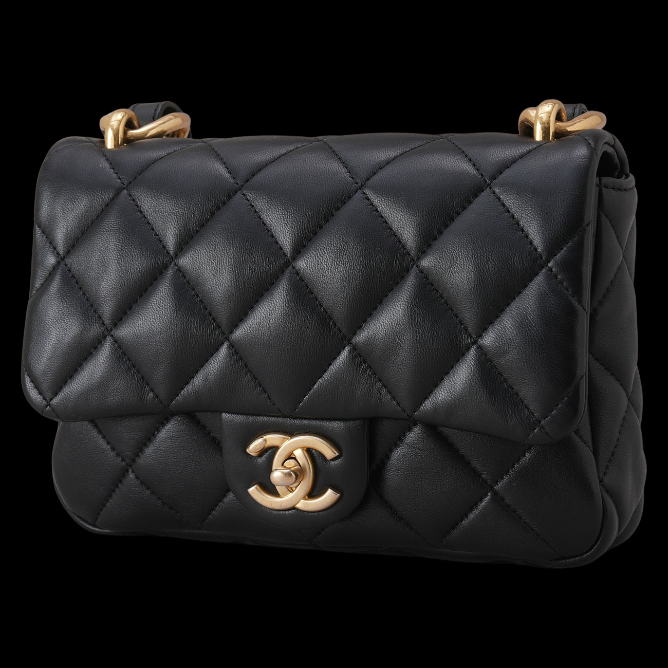 CHANEL(USED)샤넬 시즌 미니 체인 플랩백