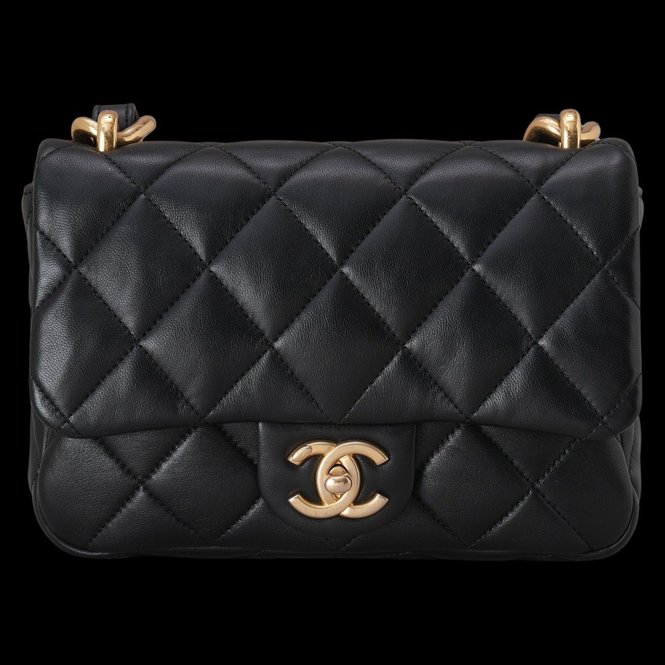 CHANEL(USED)샤넬 시즌 미니 체인 플랩백