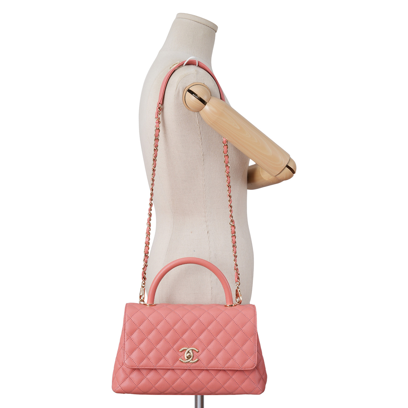 CHANEL(USED)샤넬 코코핸들 미듐