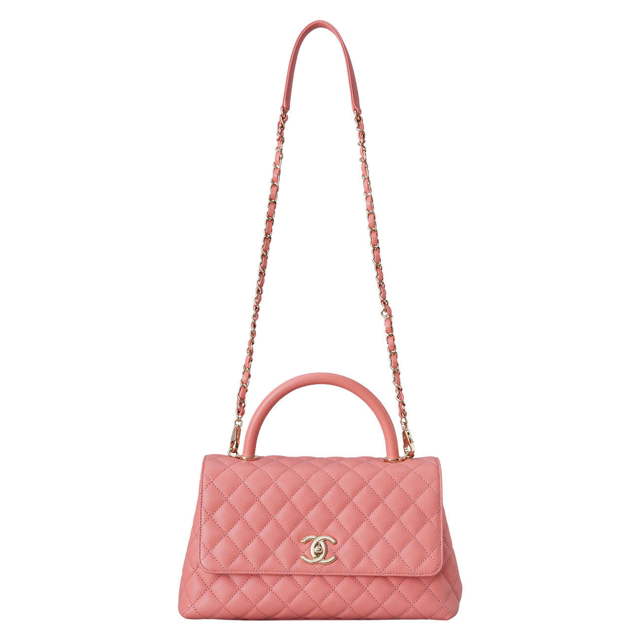 CHANEL(USED)샤넬 코코핸들 미듐