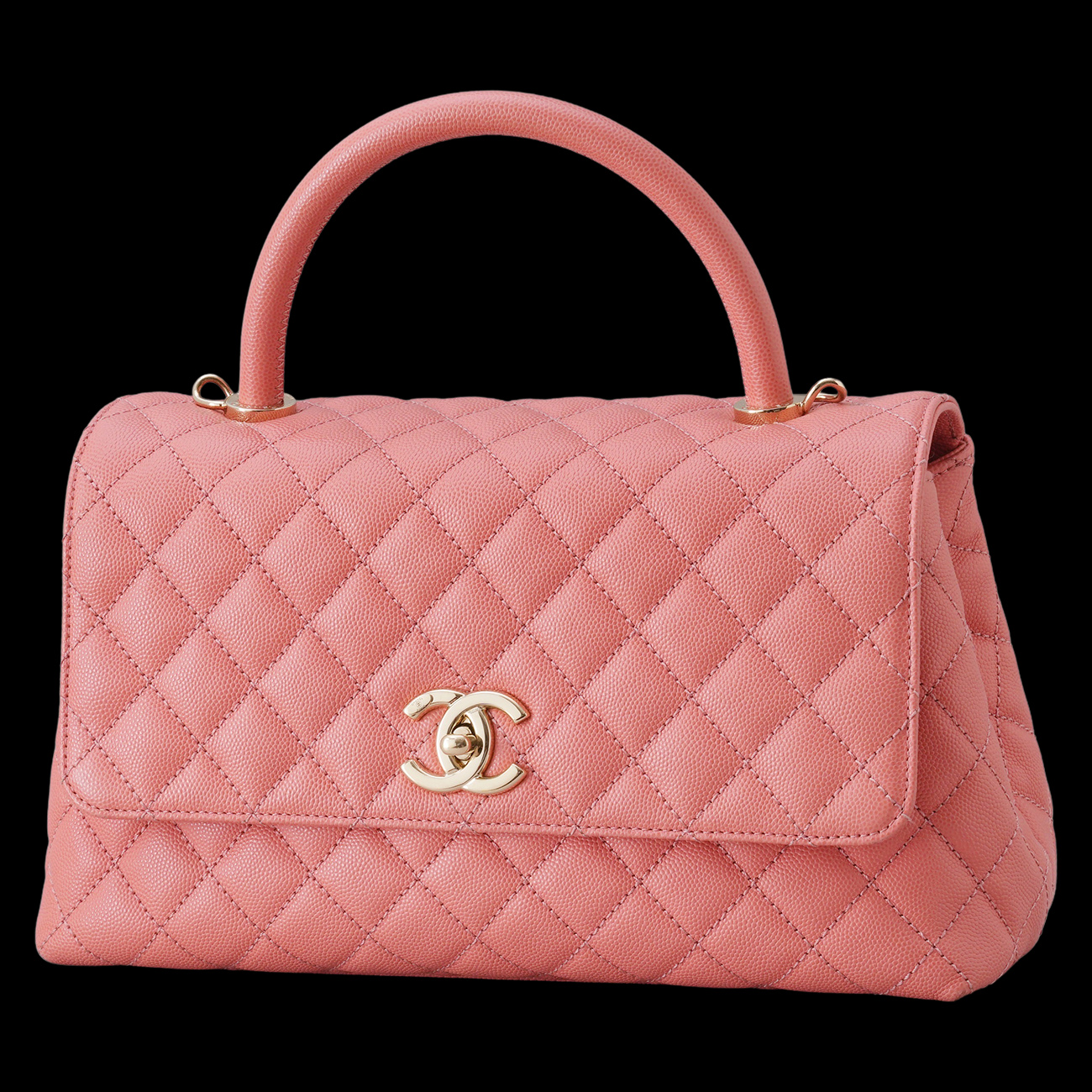 CHANEL(USED)샤넬 코코핸들 미듐