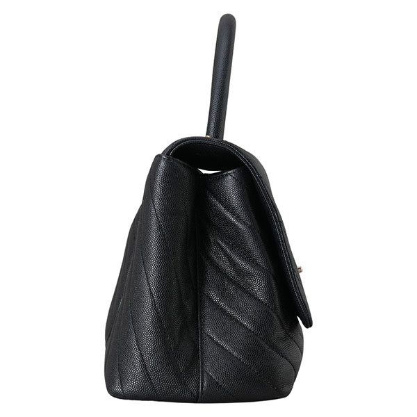 CHANEL(USED)샤넬 쉐브론 코코핸들 미듐
