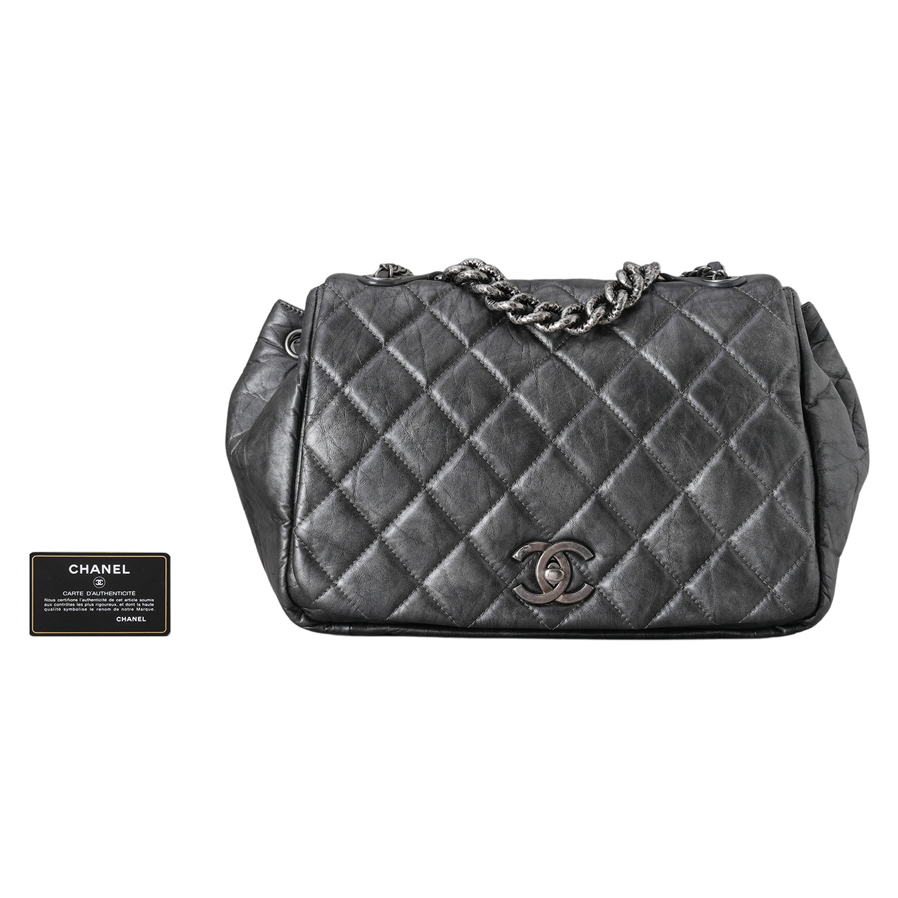 CHANEL(USED)샤넬 시즌 퀠팅 체인 숄더백