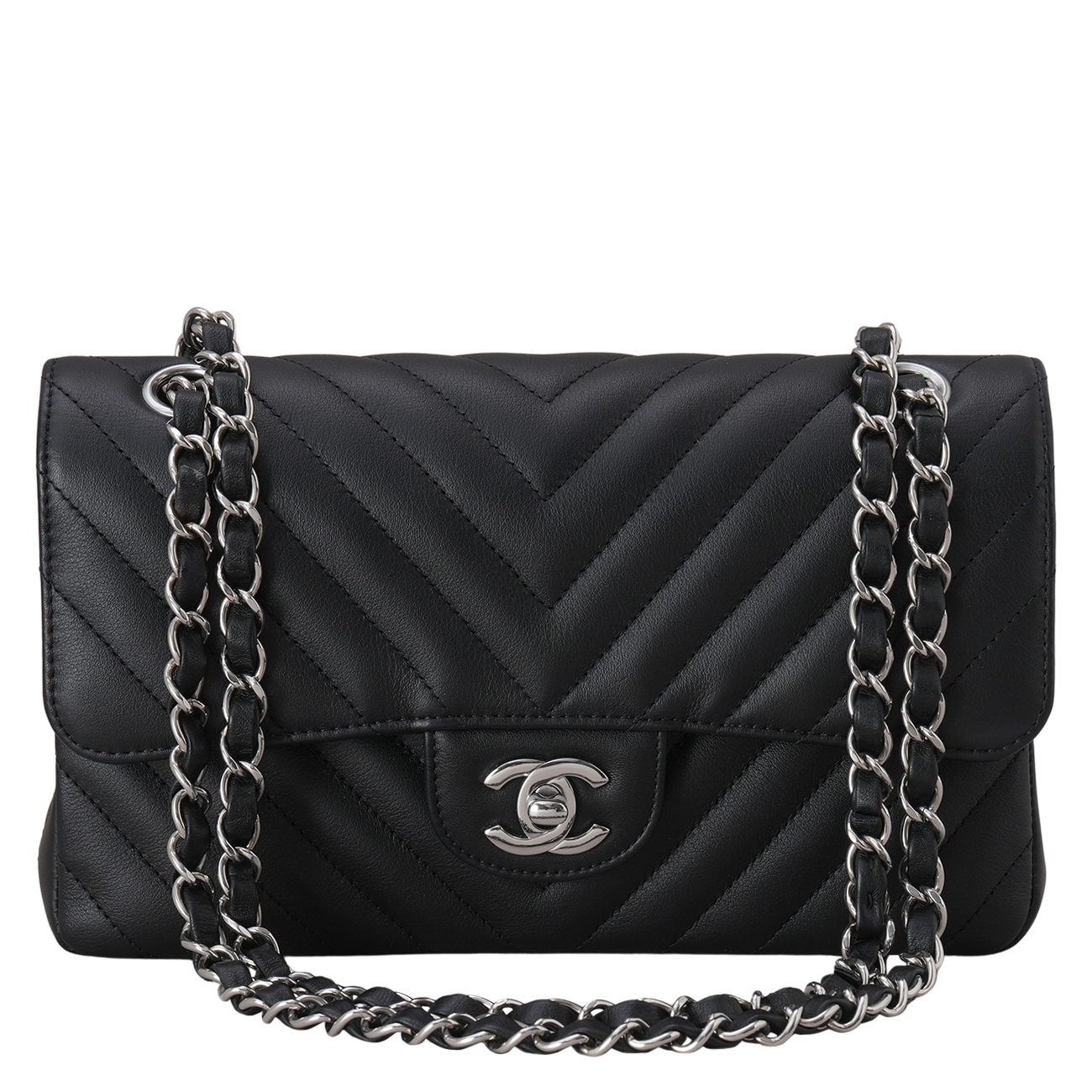 CHANEL(USED)샤넬 A01113 쉐브론 클래식 스몰 플랩백