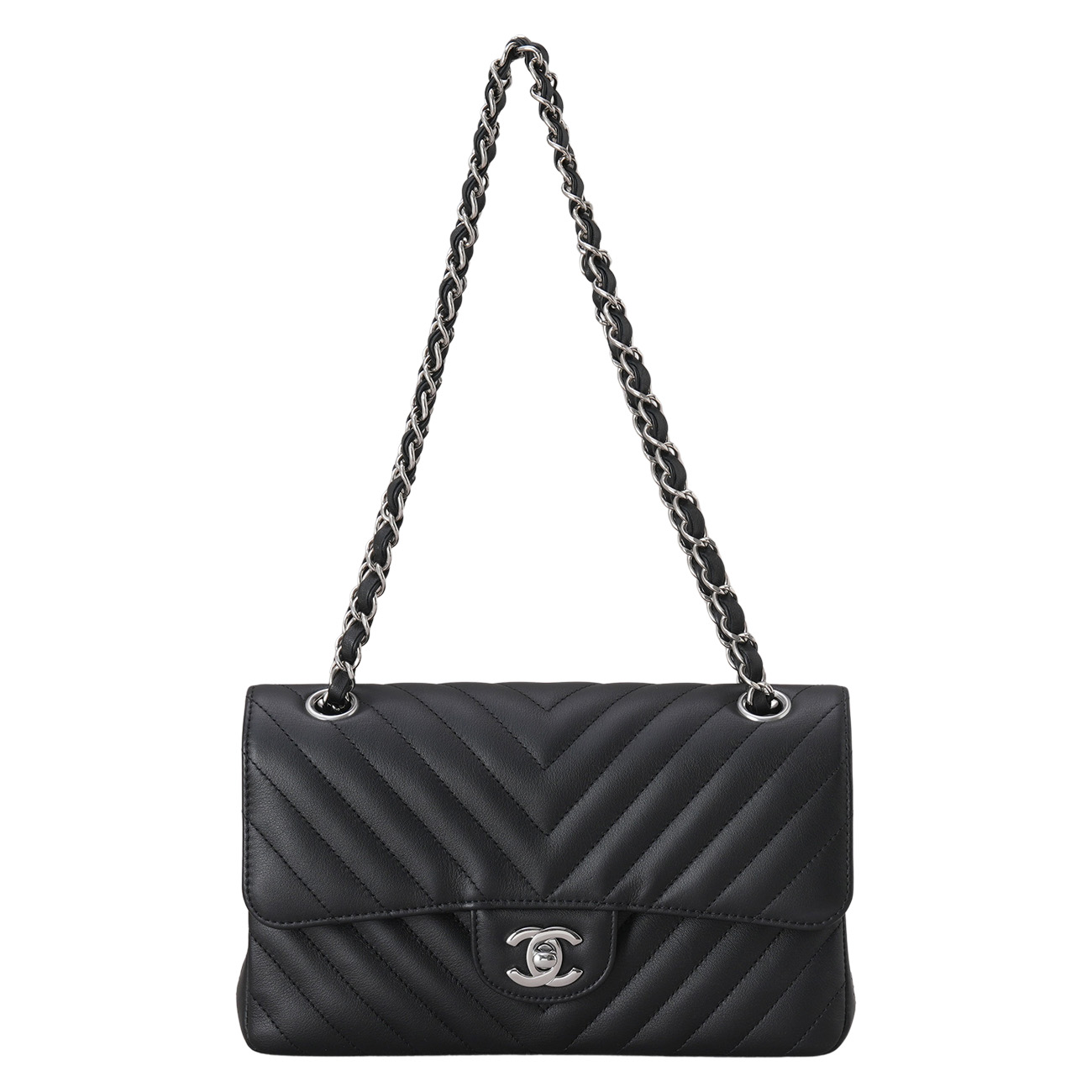CHANEL(USED)샤넬 A01113 쉐브론 클래식 스몰 플랩백