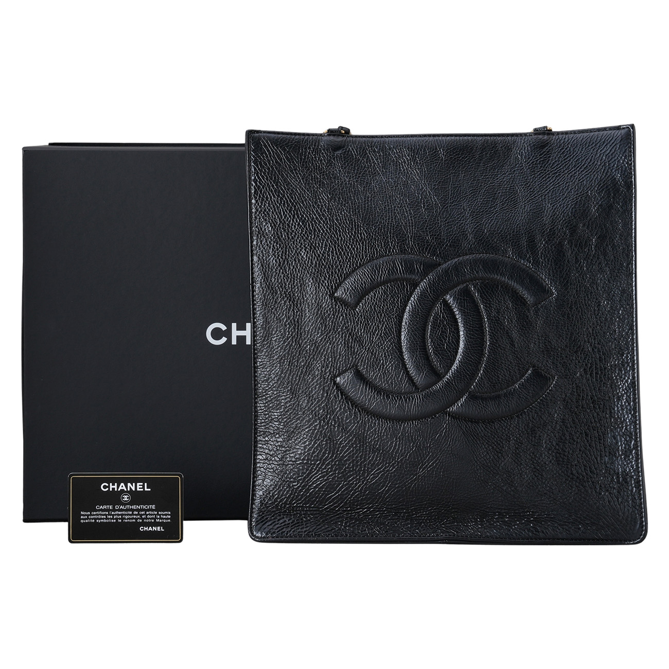 CHANEL(USED)샤넬 AS1945 시즌 CC로고 쇼핑백
