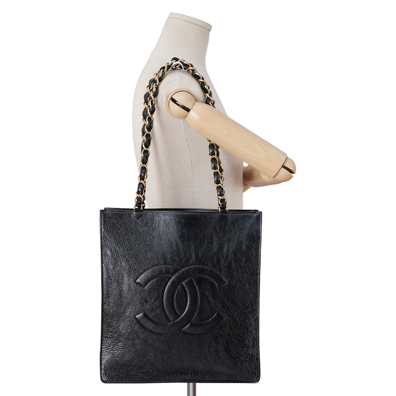 CHANEL(USED)샤넬 AS1945 시즌 CC로고 쇼핑백