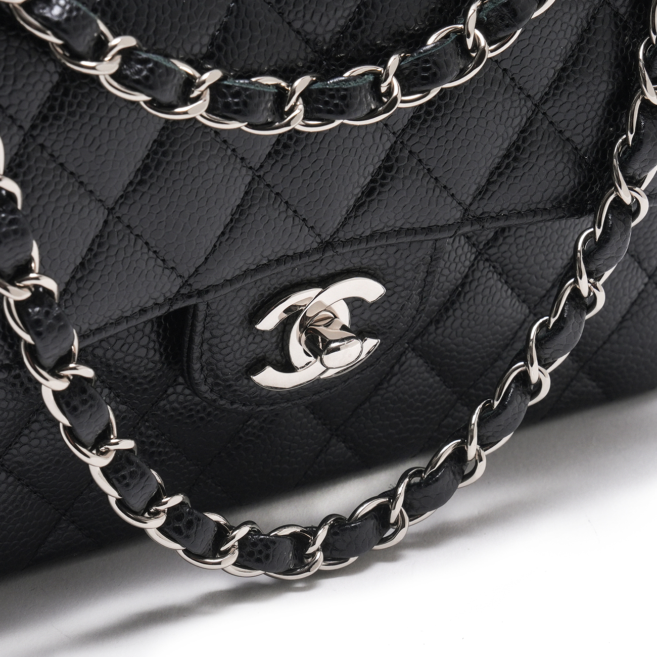 CHANEL(USED)샤넬 캐비어 클래식 스몰 플랩백