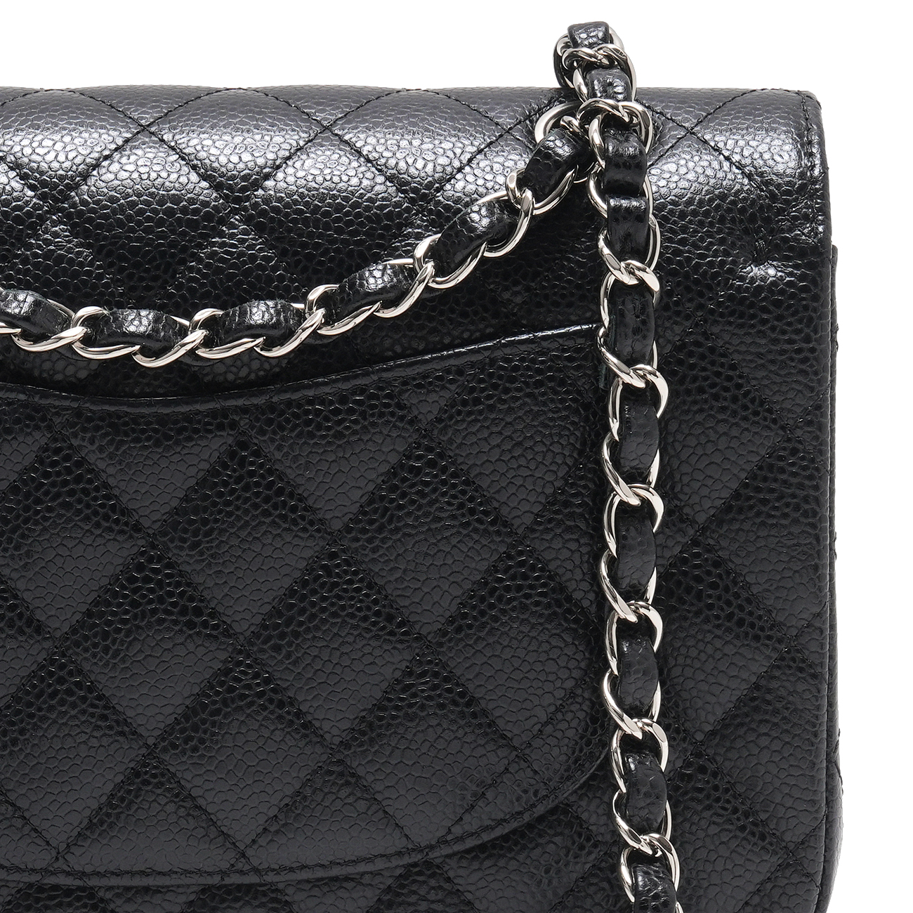 CHANEL(USED)샤넬 캐비어 클래식 스몰 플랩백
