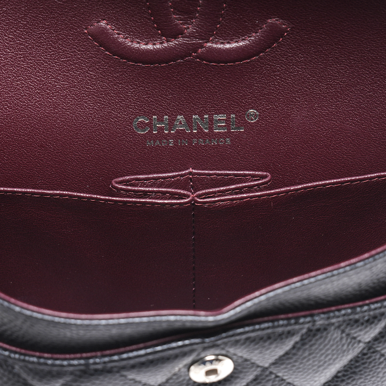 CHANEL(USED)샤넬 캐비어 클래식 스몰 플랩백