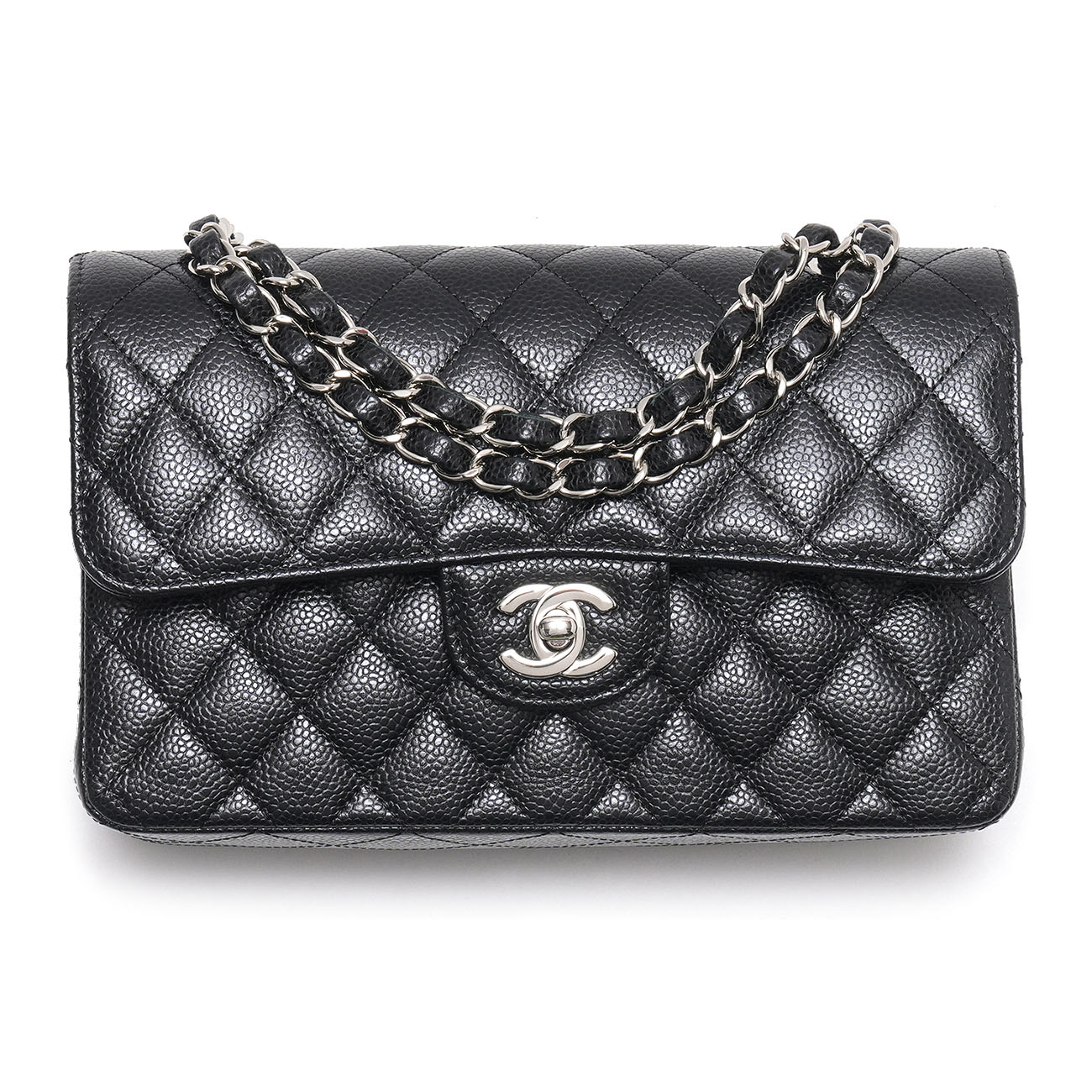 CHANEL(USED)샤넬 캐비어 클래식 스몰 플랩백