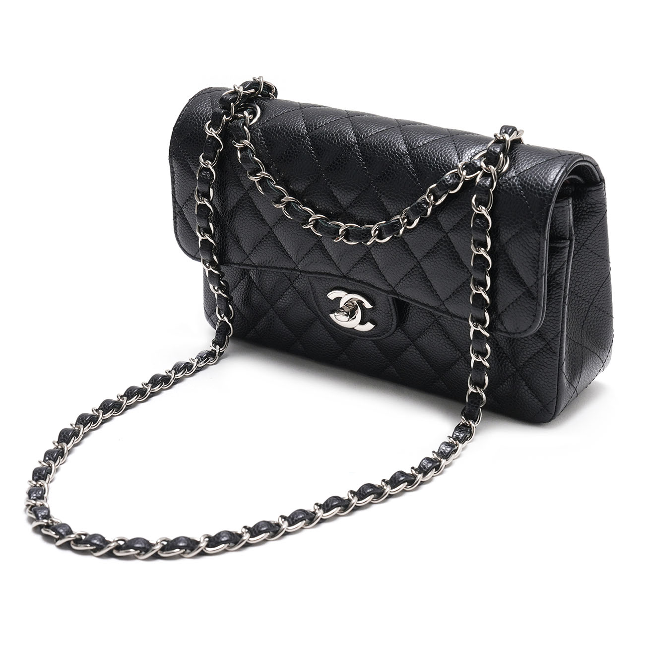 CHANEL(USED)샤넬 캐비어 클래식 스몰 플랩백