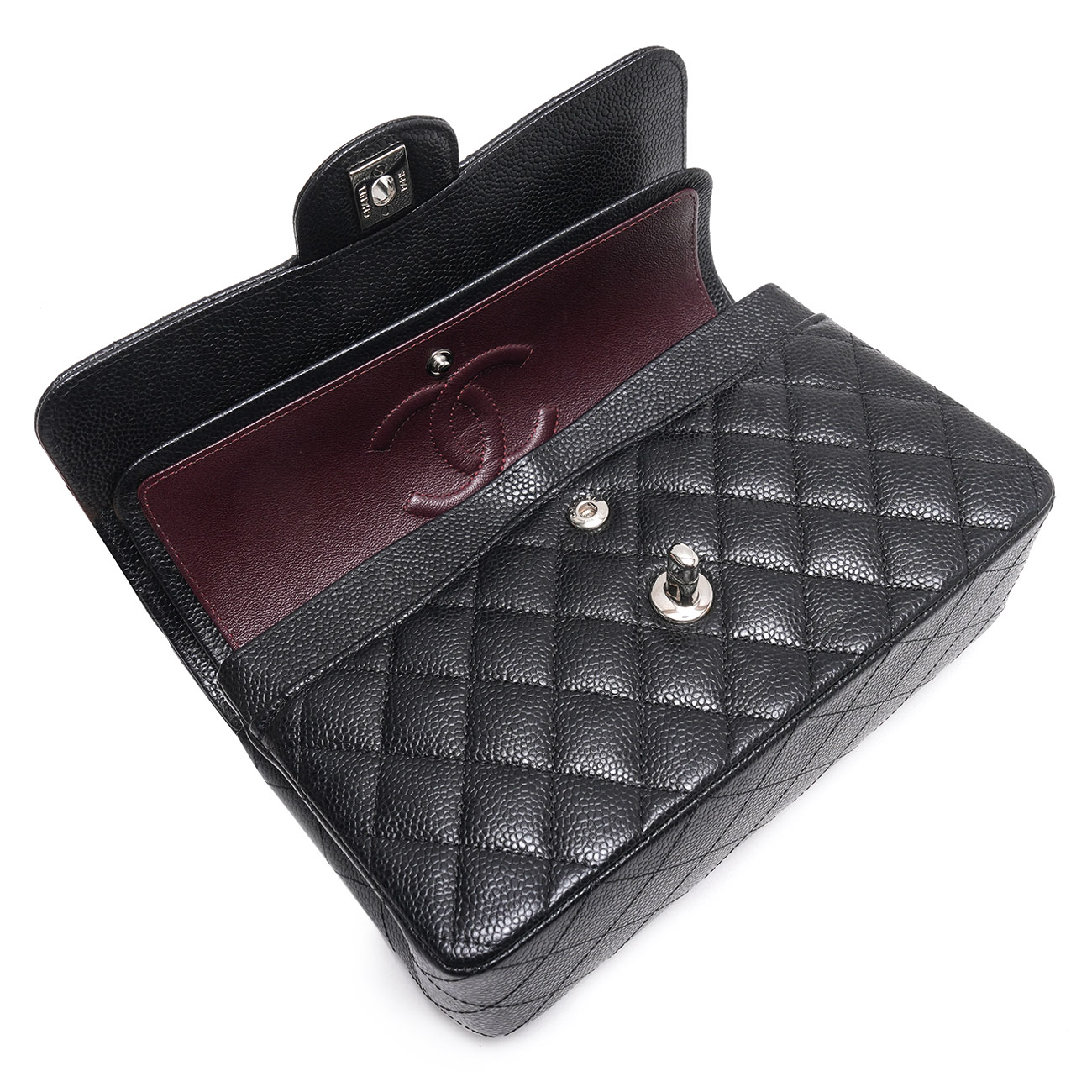 CHANEL(USED)샤넬 캐비어 클래식 스몰 플랩백