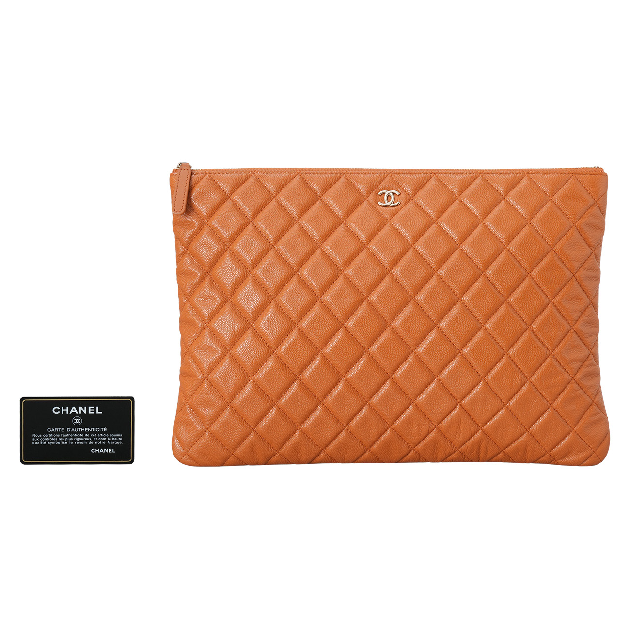 CHANEL(USED)샤넬 클래식 라지 클러치