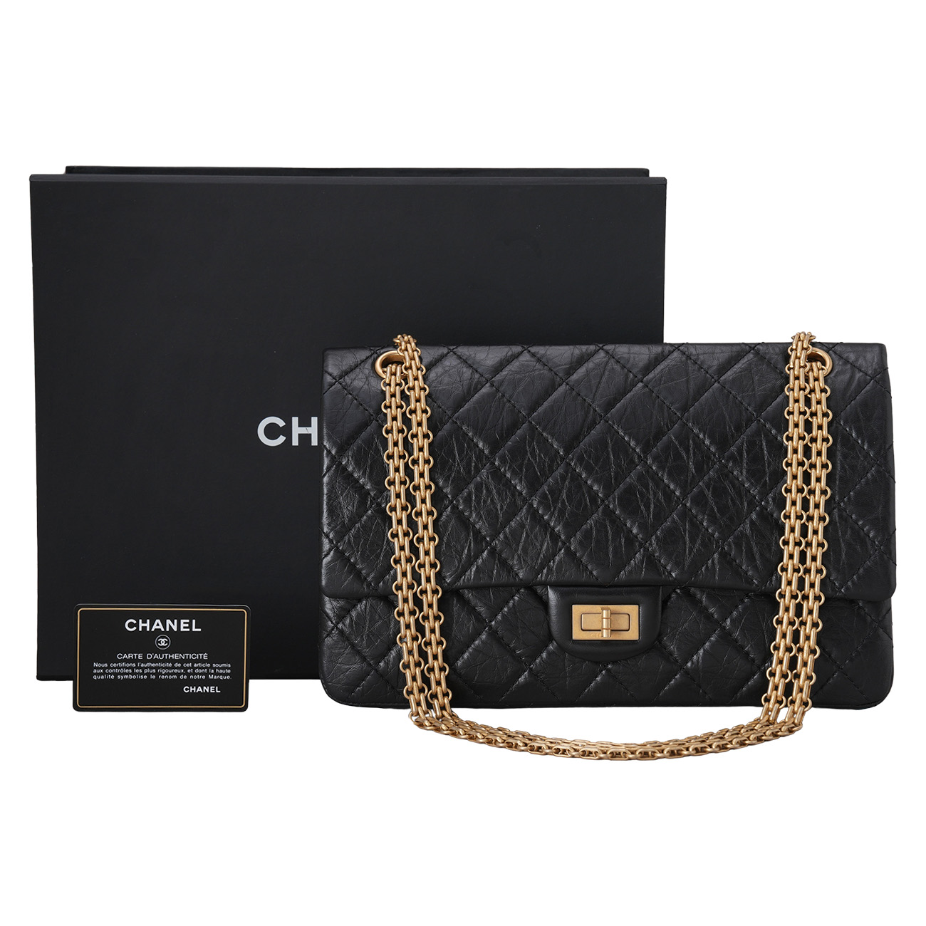 CHANEL(USED)샤넬 A37587 2.55 빈티지 28 플랩백