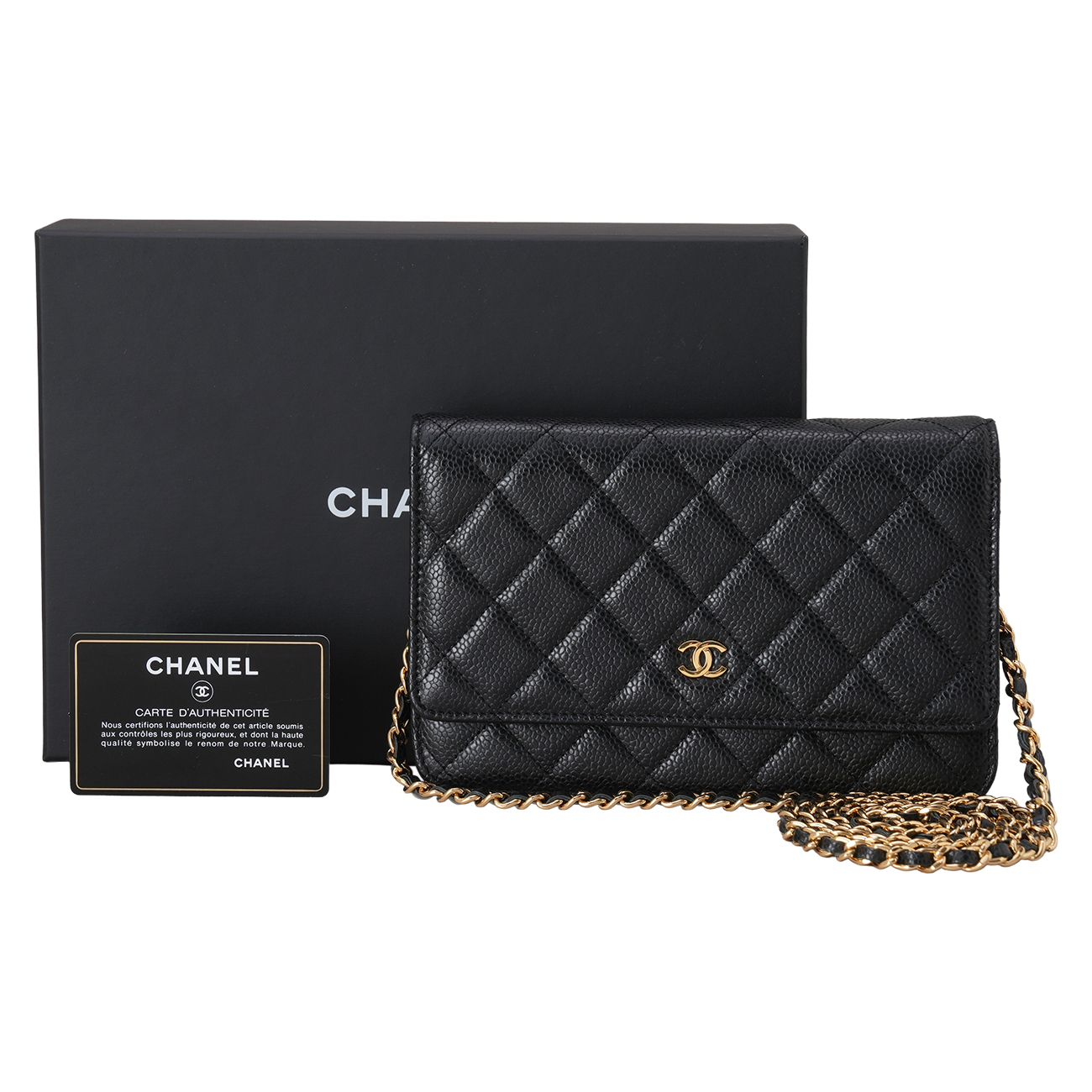 CHANEL(USED)샤넬 캐비어 클래식 WOC