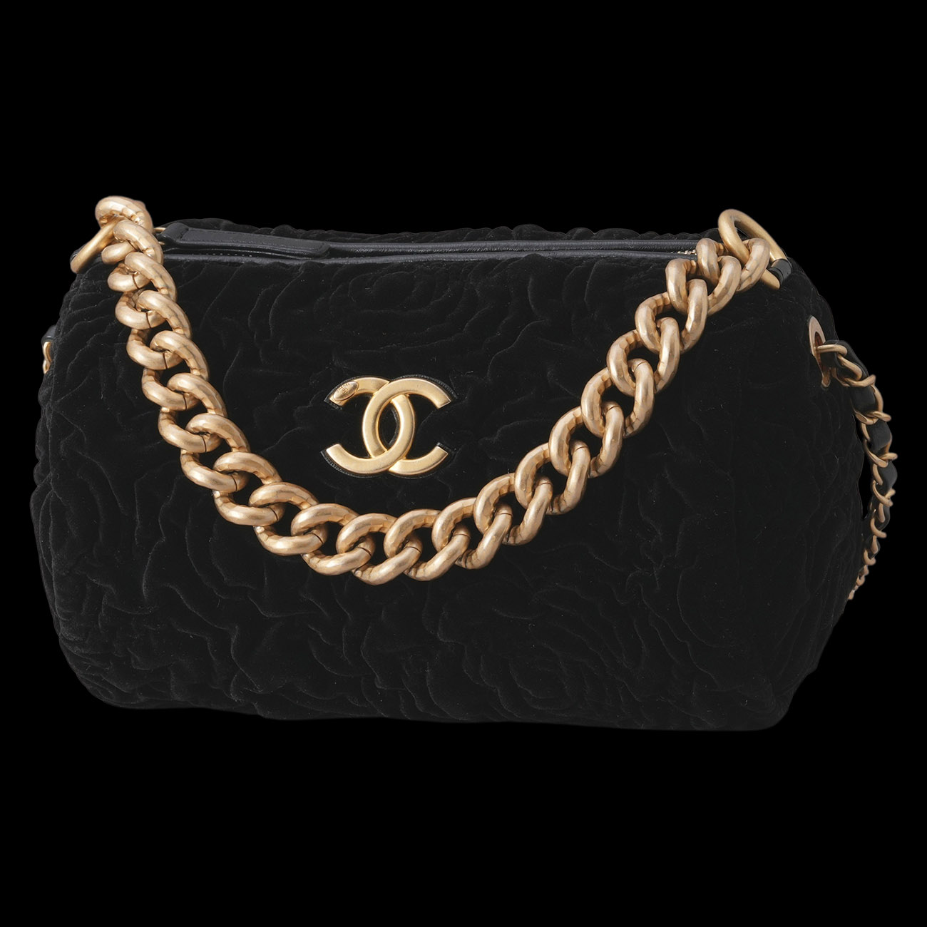 CHANEL(USED)샤넬 AS2622 시즌 까멜리아 볼링 숄더백