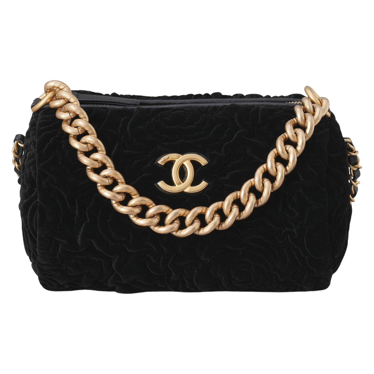 CHANEL(USED)샤넬 AS2622 시즌 까멜리아 볼링 숄더백