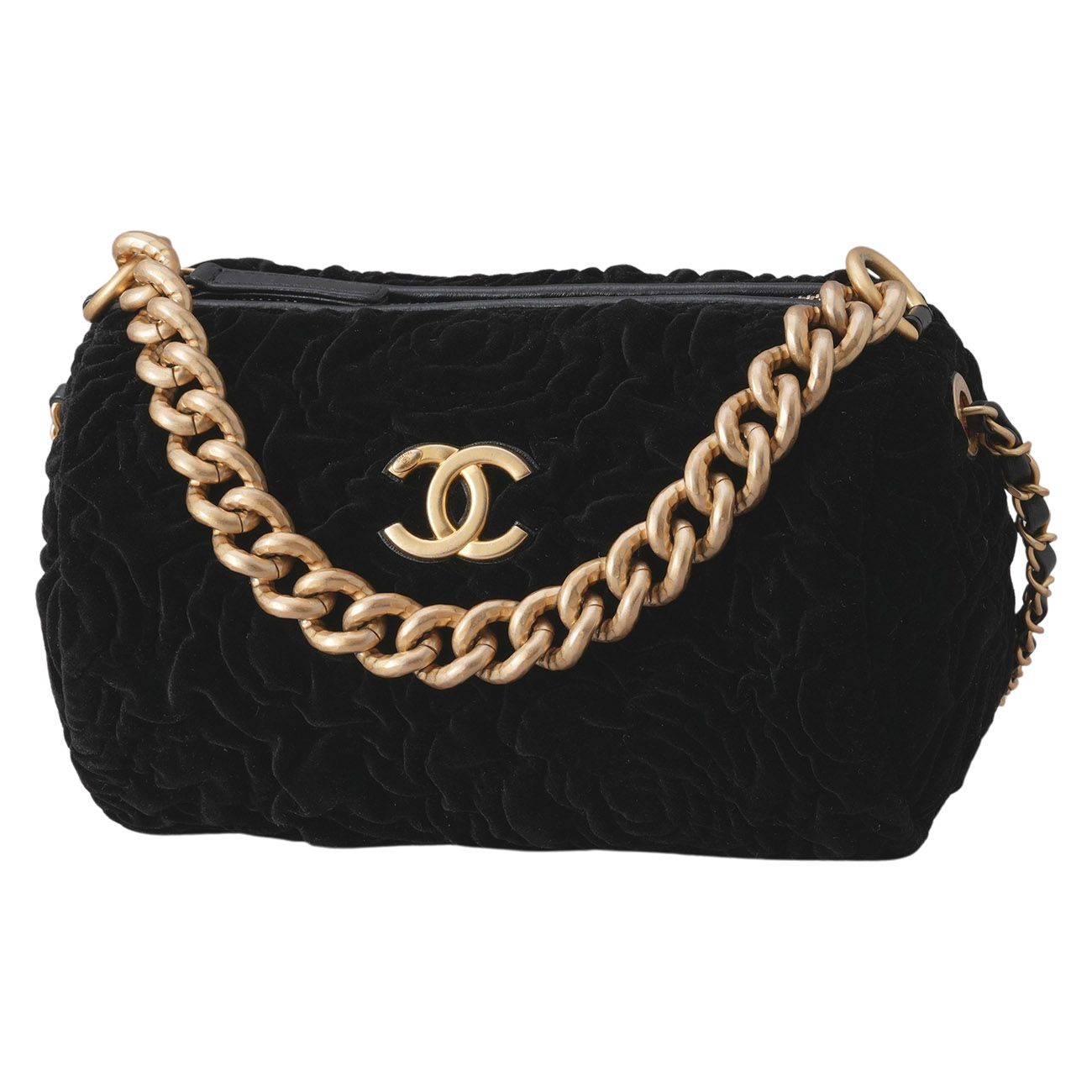 CHANEL(USED)샤넬 AS2622 시즌 까멜리아 볼링 숄더백
