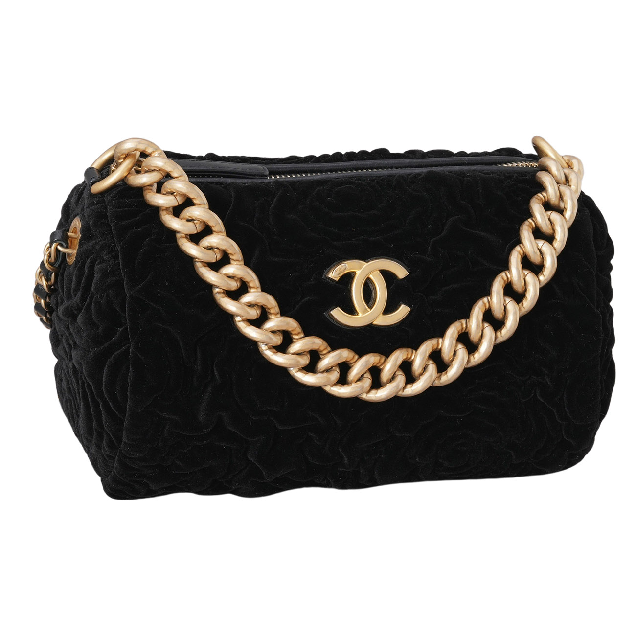 CHANEL(USED)샤넬 AS2622 시즌 까멜리아 볼링 숄더백