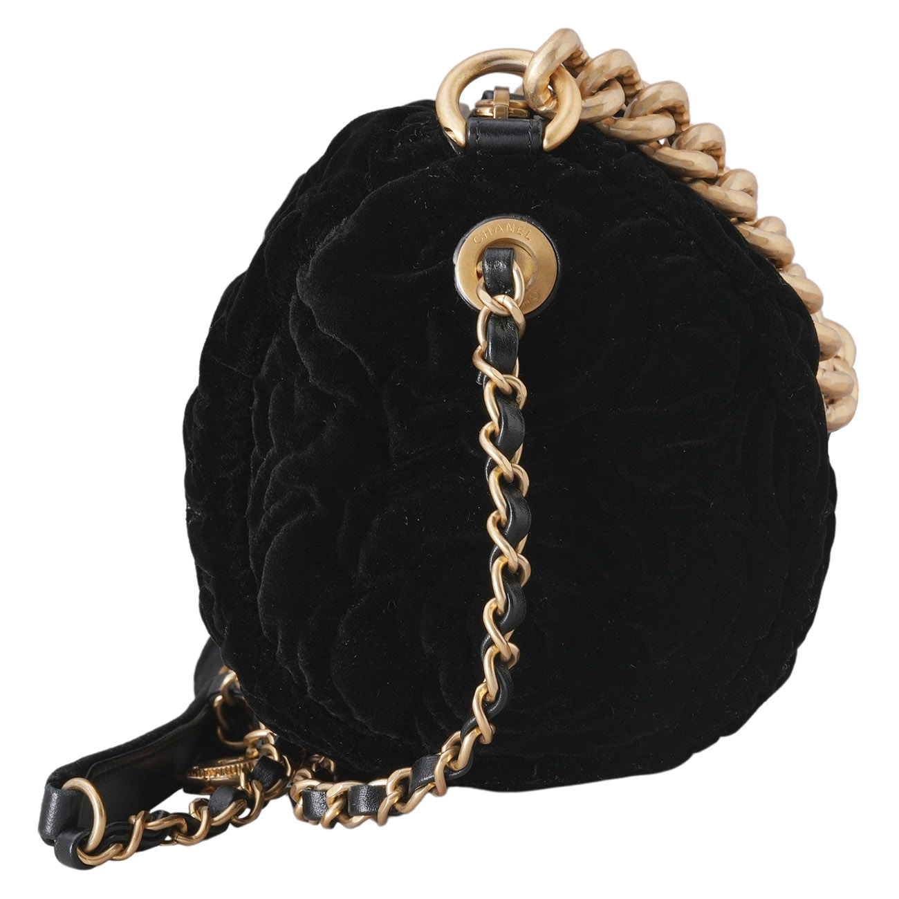CHANEL(USED)샤넬 AS2622 시즌 까멜리아 볼링 숄더백