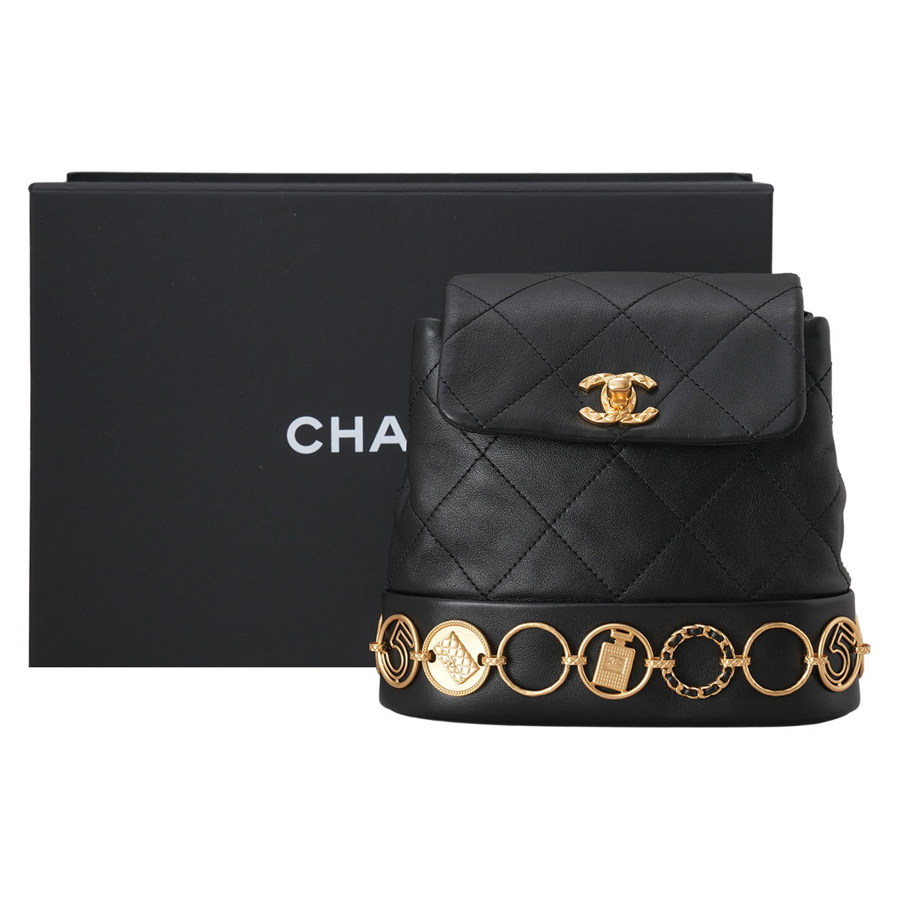 CHANEL(USED)샤넬 시즌 백팩 미니