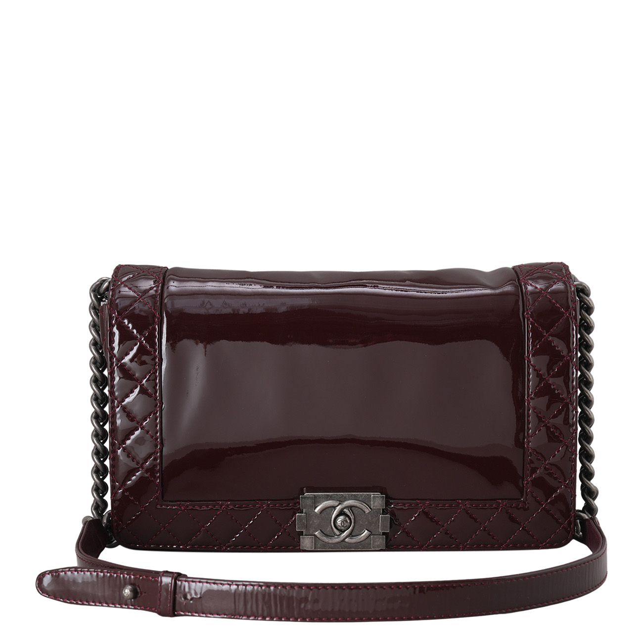 CHANEL(USED)샤넬 페이던트 보이샤넬 체인 숄더백