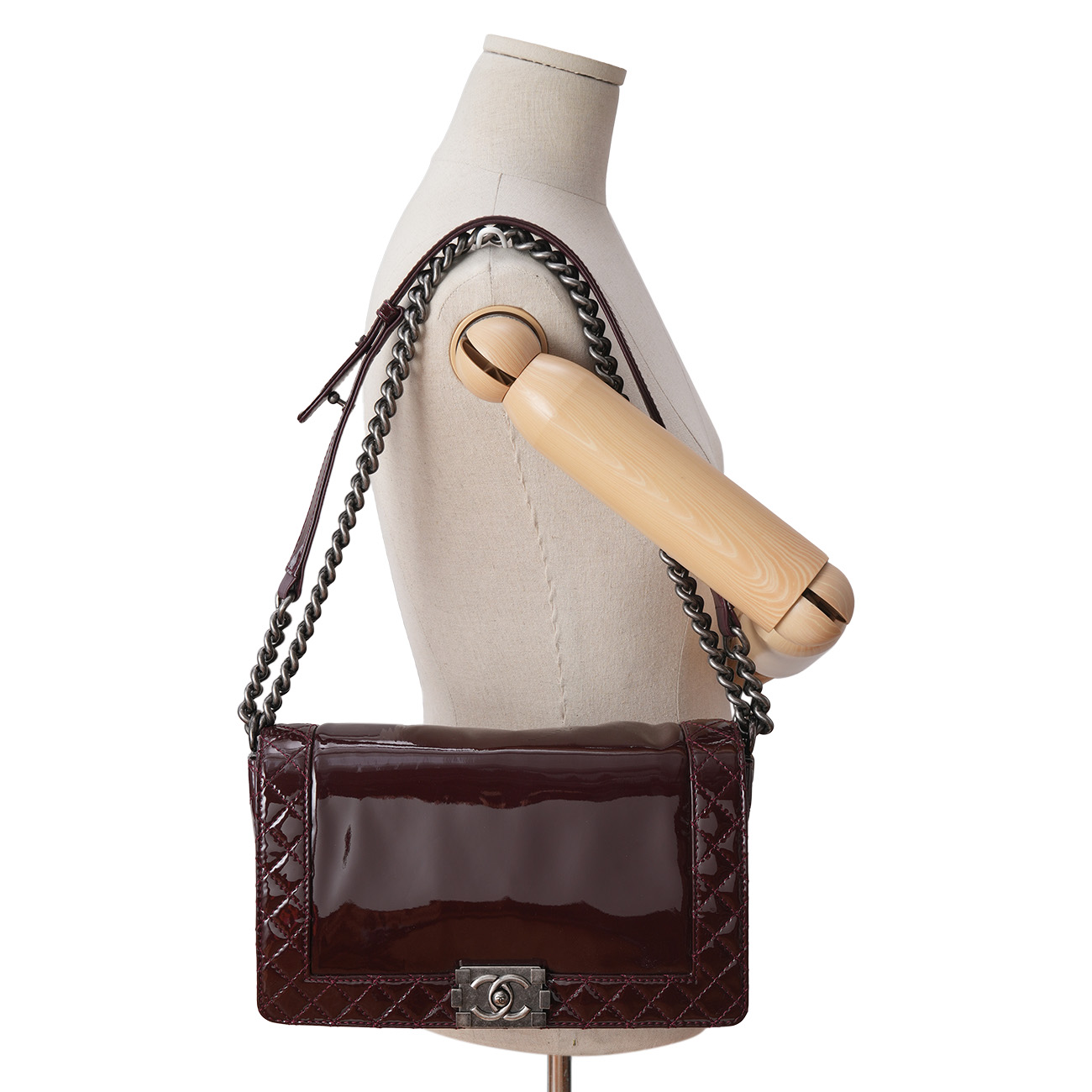 CHANEL(USED)샤넬 페이던트 보이샤넬 체인 숄더백