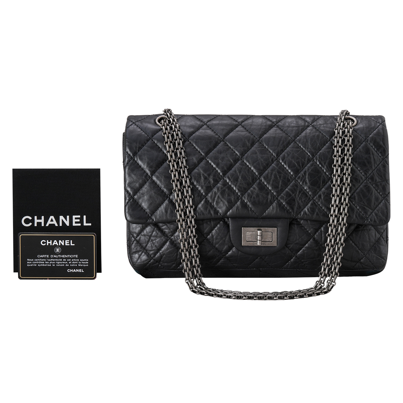 CHANEL(USED)샤넬 2.55 빈티지 32 플랩백