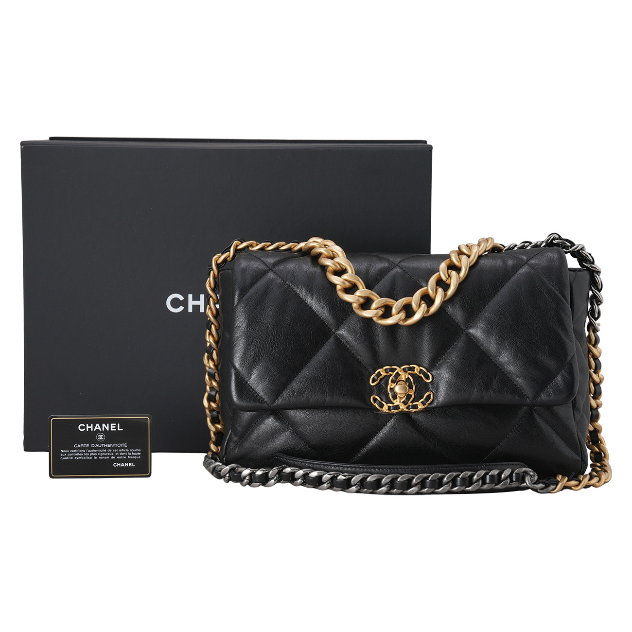 CHANEL(USED)샤넬 19 라지 백
