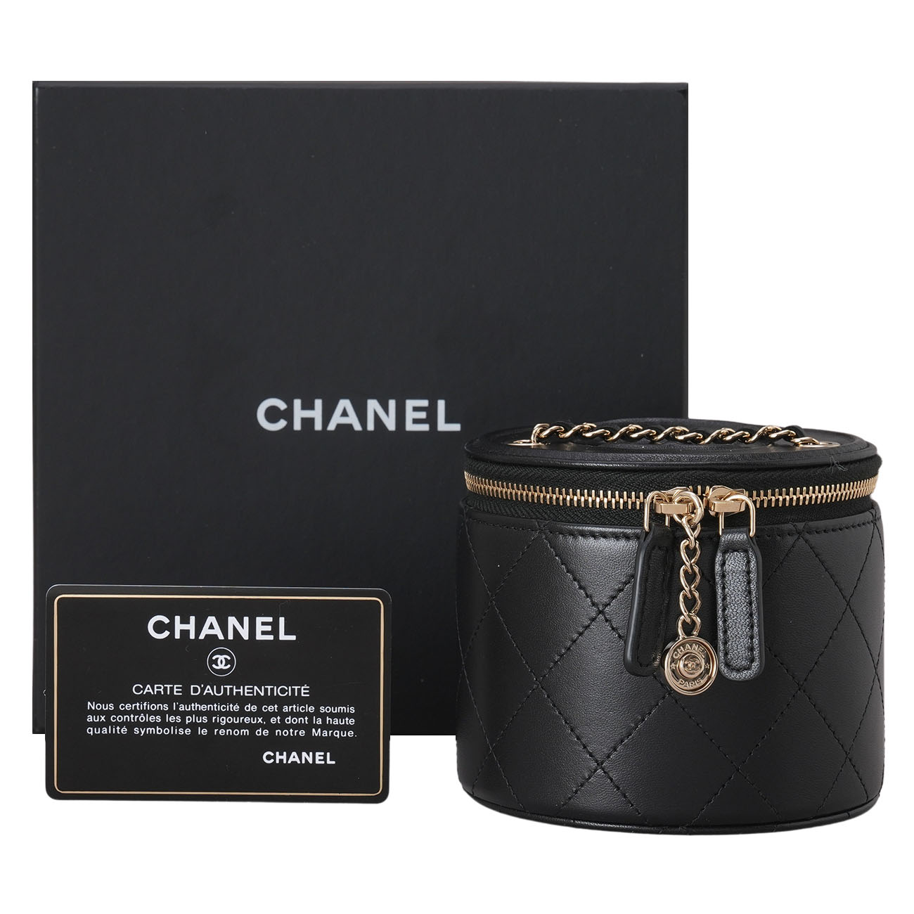 CHANEL(USED)샤넬 AP2193 원통 베니티