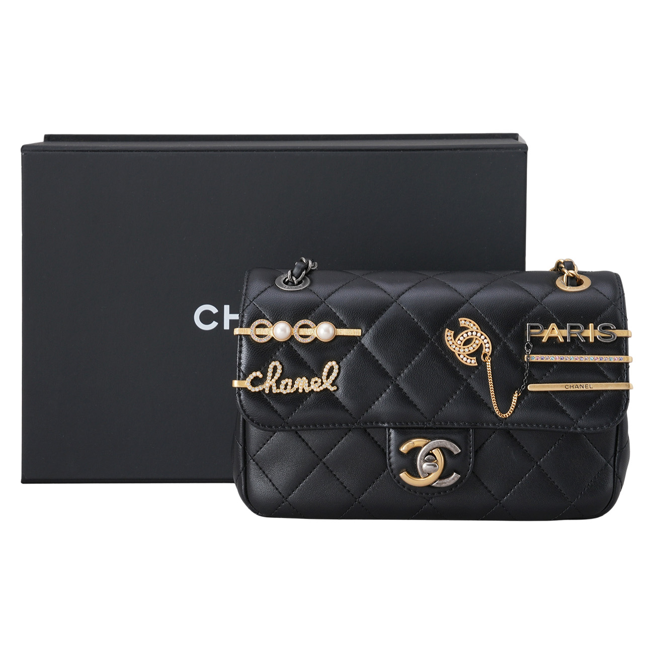 CHANEL(USED)샤넬 시즌 체인 플랩백
